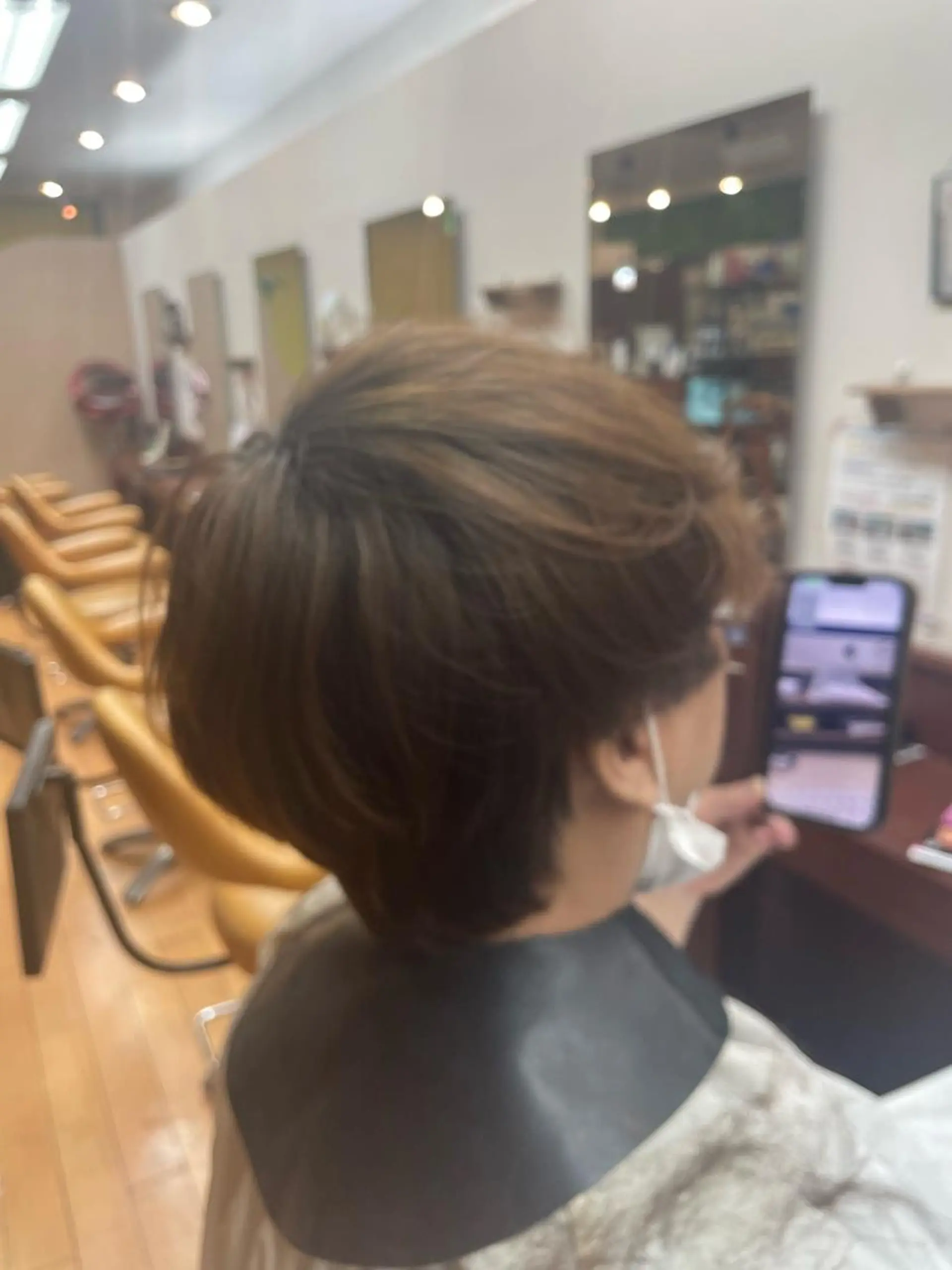 ショート メンズ ルキ🌈ブリーチカラ ー&メンズパーマ🦄のヘアスタイル