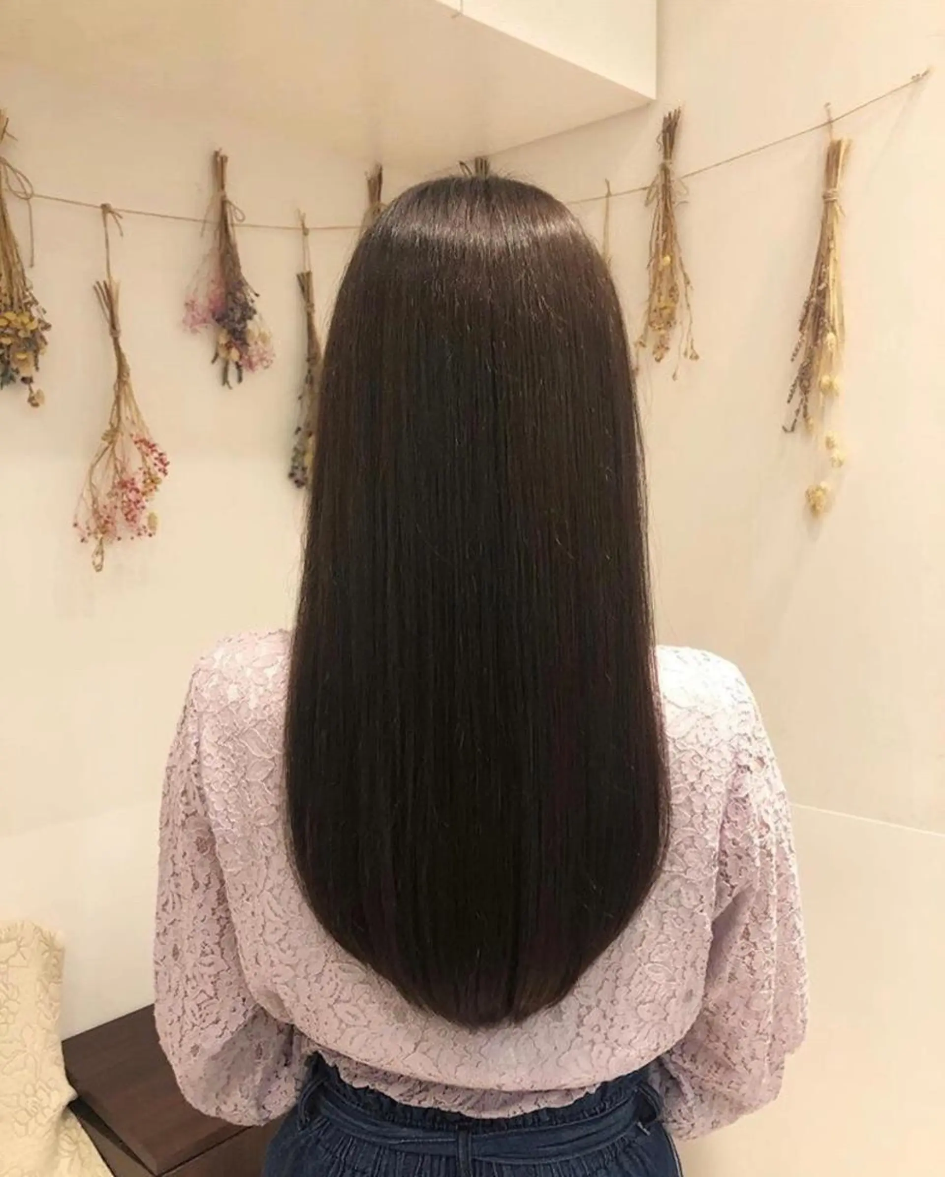 ロング パーマ トリートメント ストレートパーマ はだゆうき @hadadan08のヘアスタイル