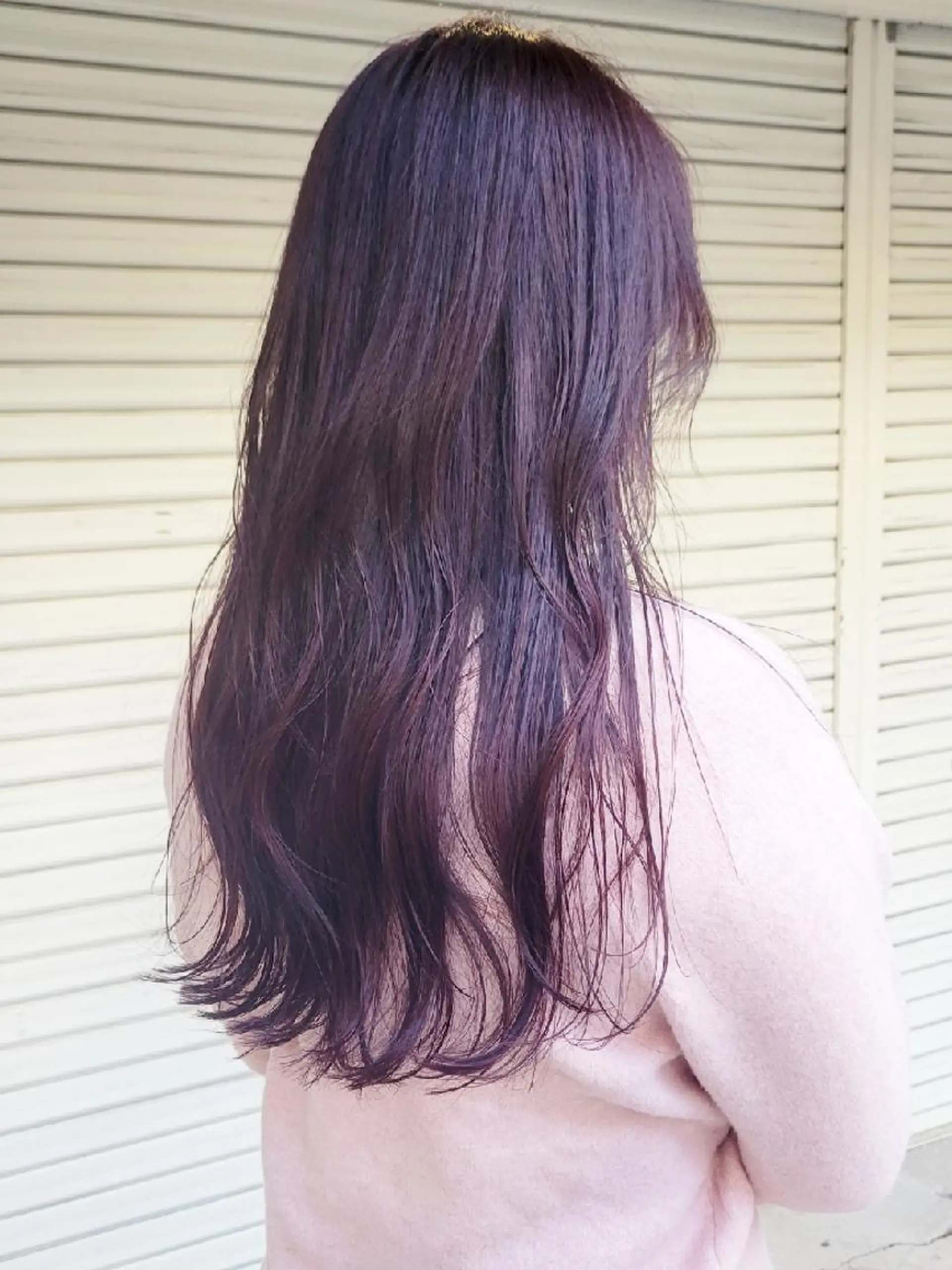 ロング カラー ブリーチ ラベンダーカラー ブリーチなしカラー レッドカラー mulum hairdressing所属・代表/淀屋/髪質改善 ダメージレスカラー✨のヘアスタイル