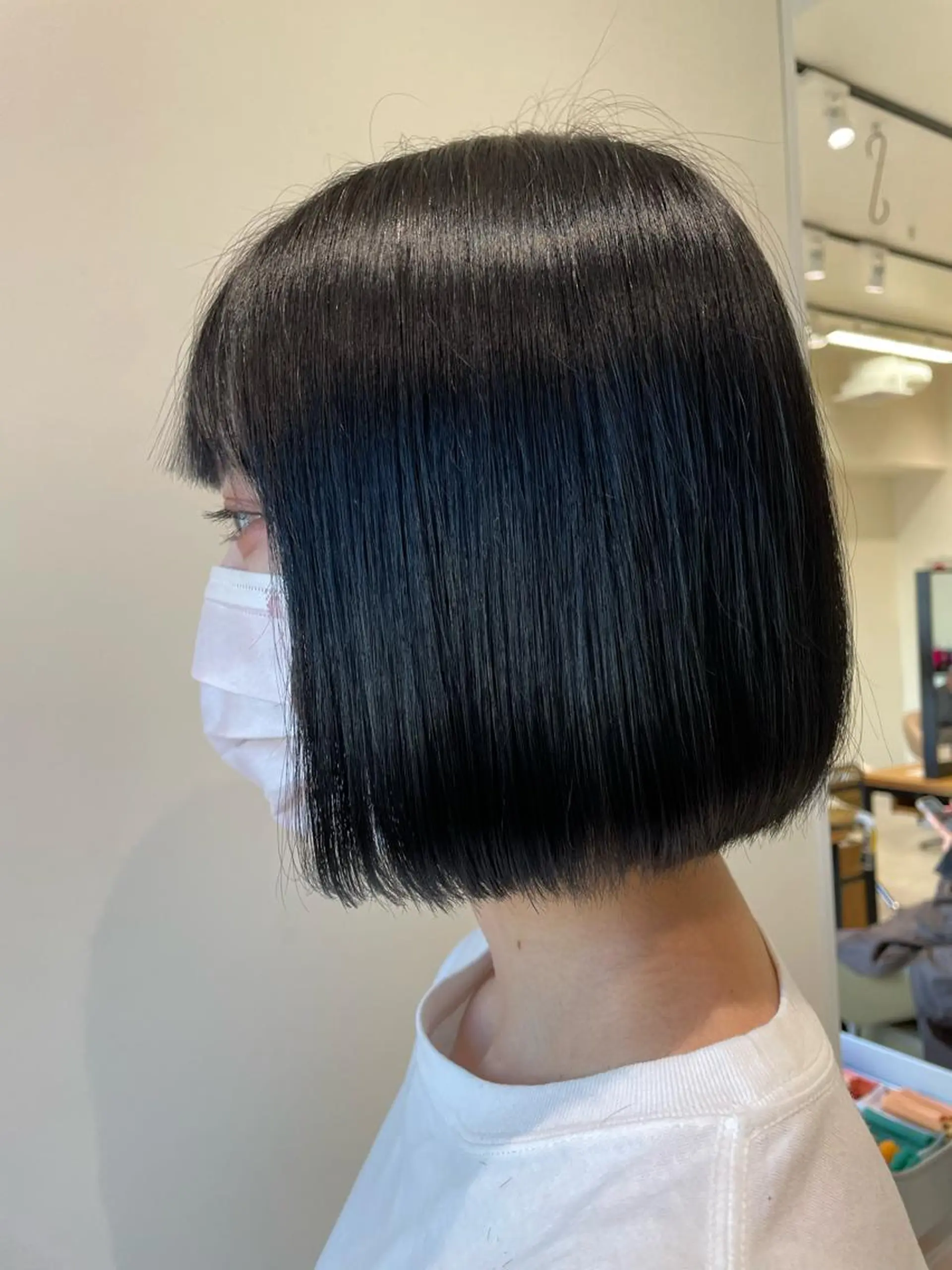 ショート カラー ボブ カット ヘアカラー ボブ/インナーカラー /眉毛/Miyuのヘアスタイル