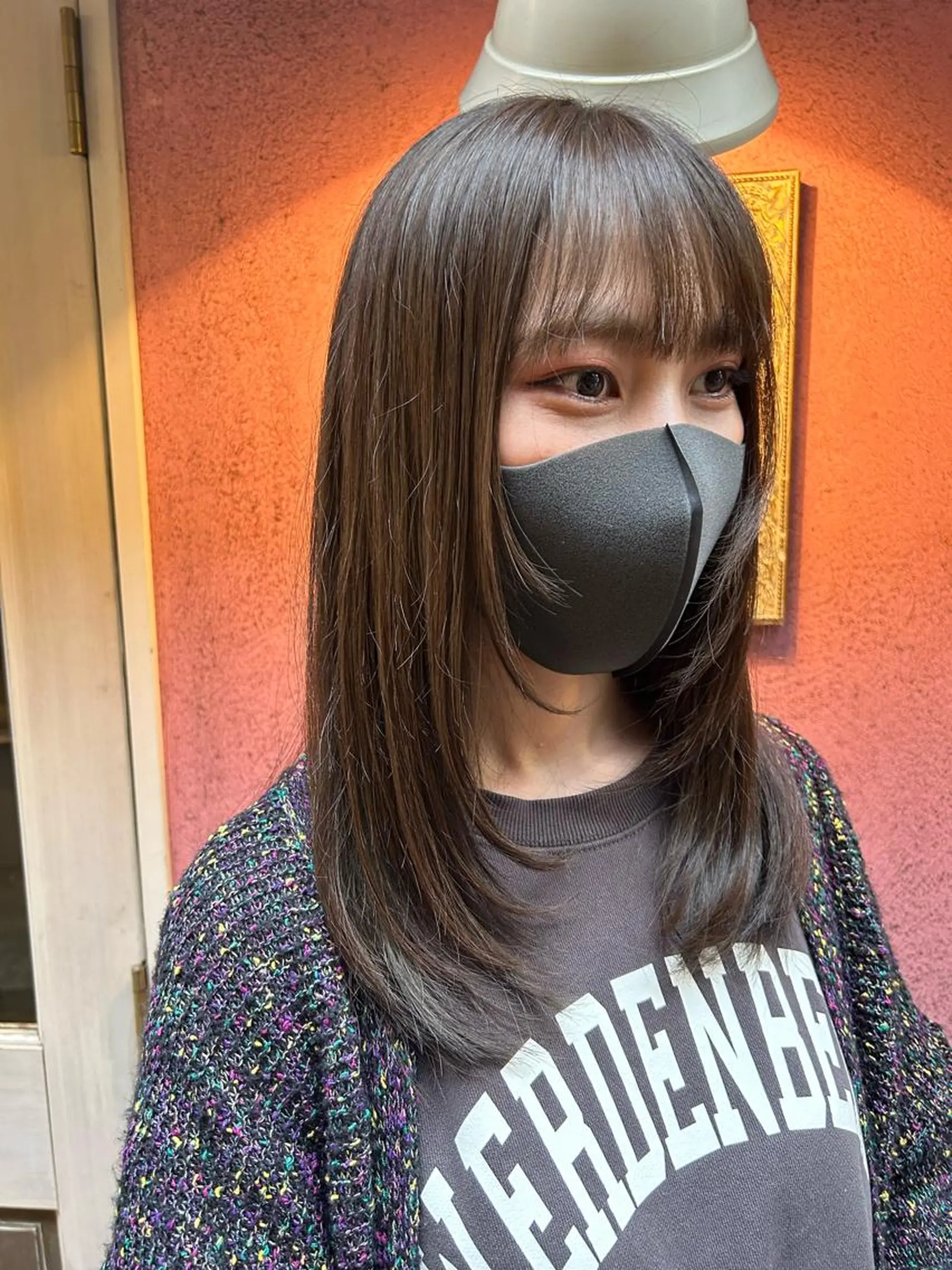 セミロング カラー トキタ アオイのヘアスタイル
