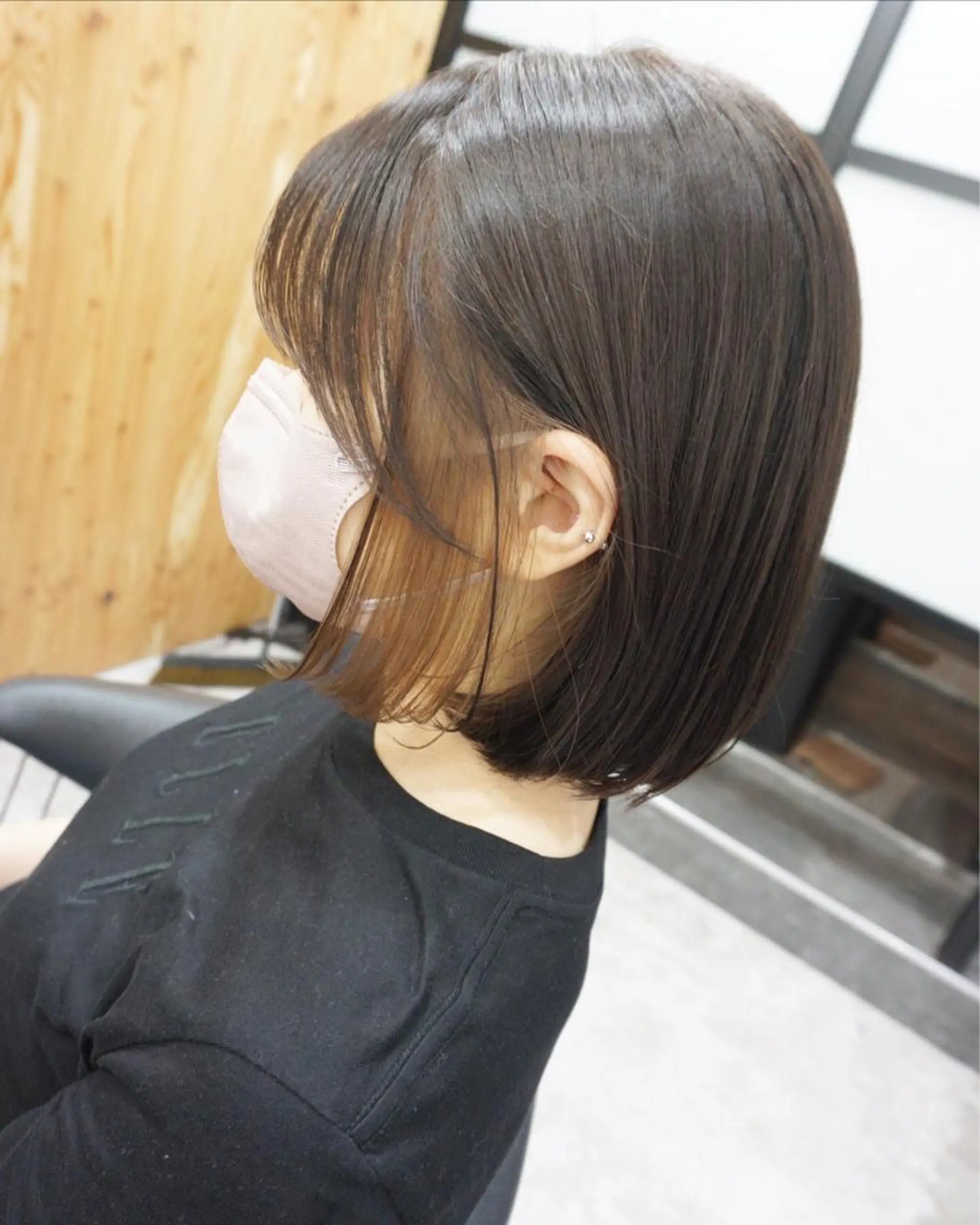 ショート カット ヘアカラー トリートメント hair teria ryu 大塚のヘアスタイル