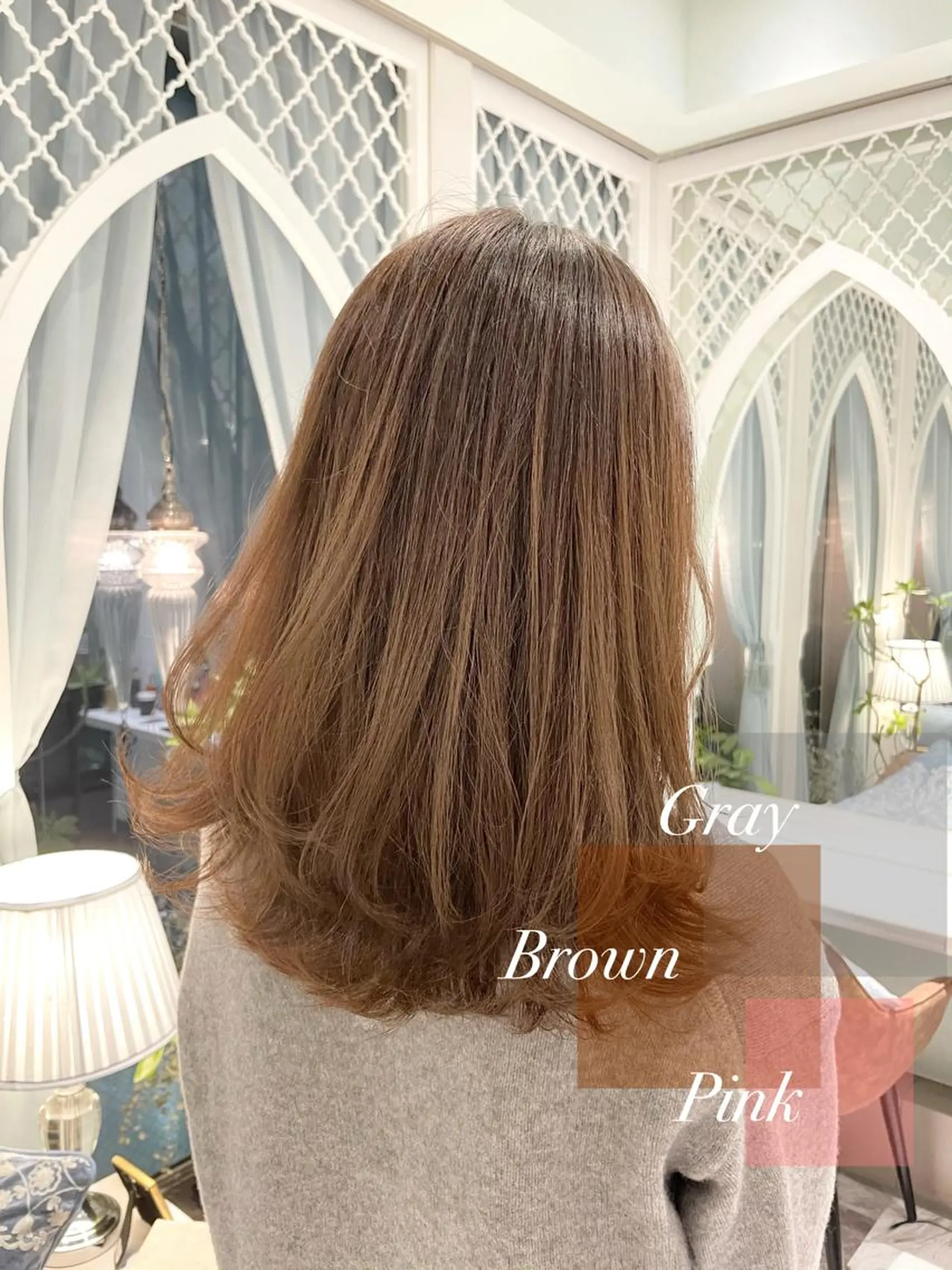 ミディアム カラー 美髪/カラー 美容院🌈渡辺隼也のヘアスタイル