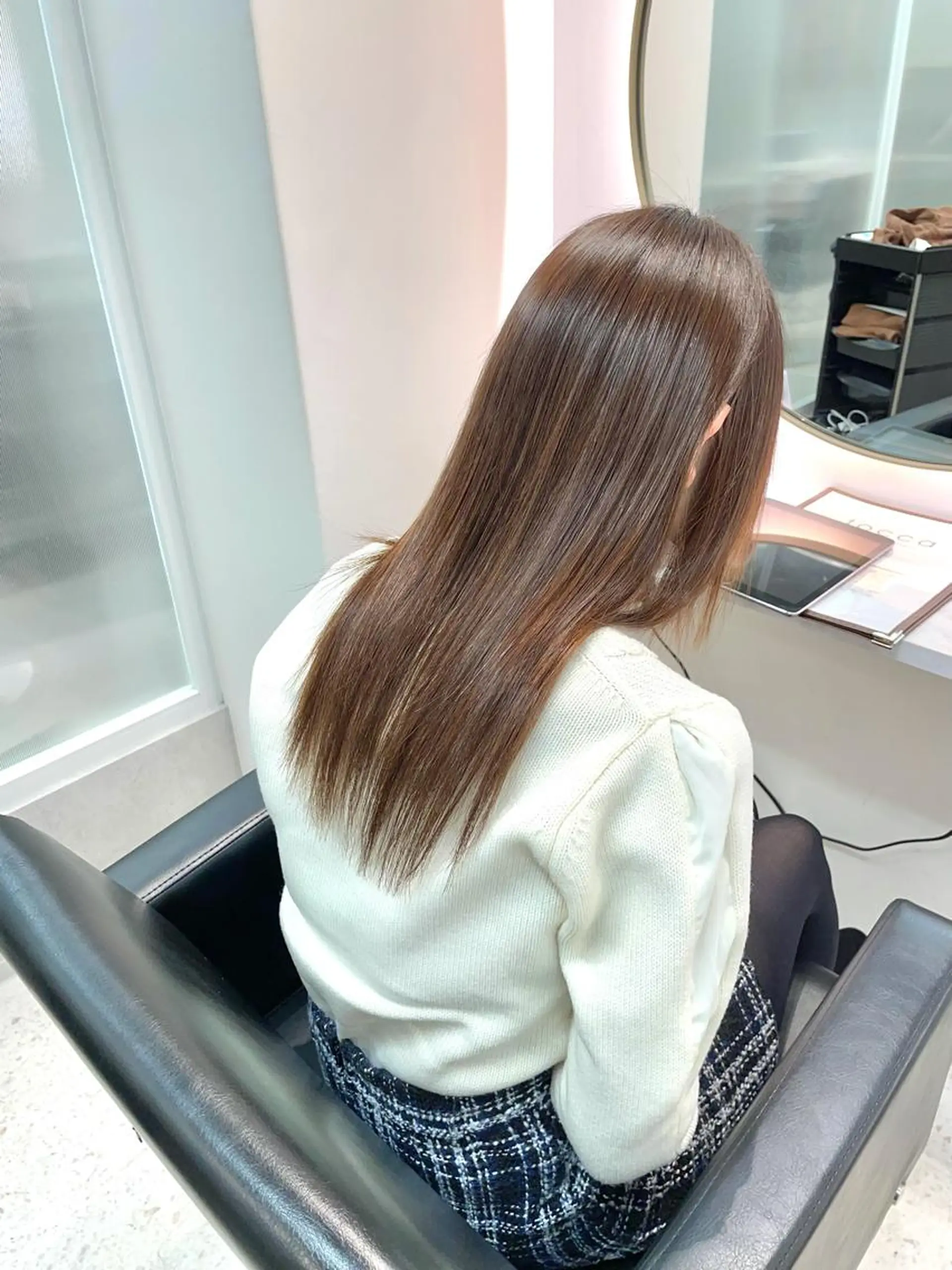 セミロング 髪質改善 縮毛矯正 トリートメント 髪質改善🇰🇷 アサイユウスケのヘアスタイル