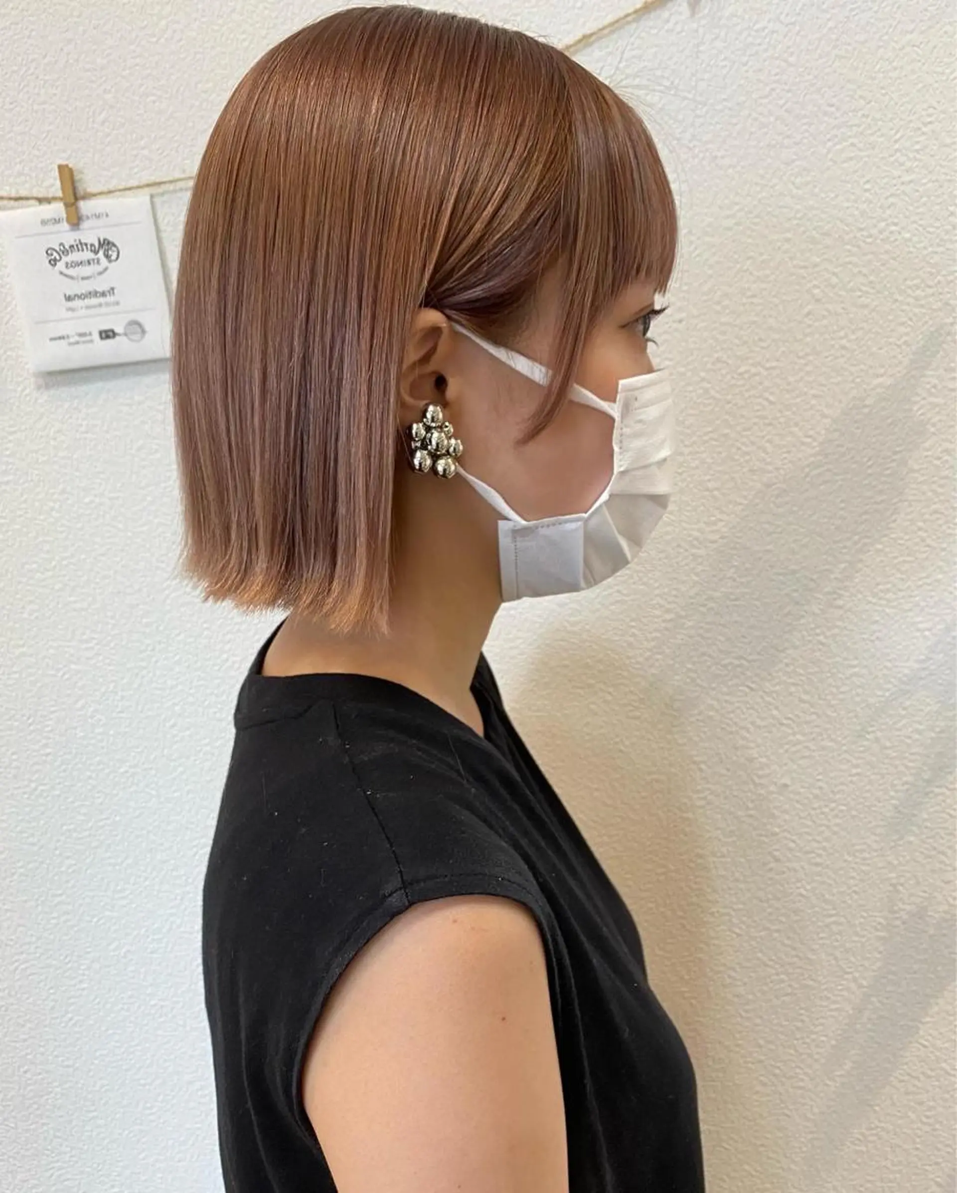 ショート ショート、ボブ シマダマサトのヘアスタイル