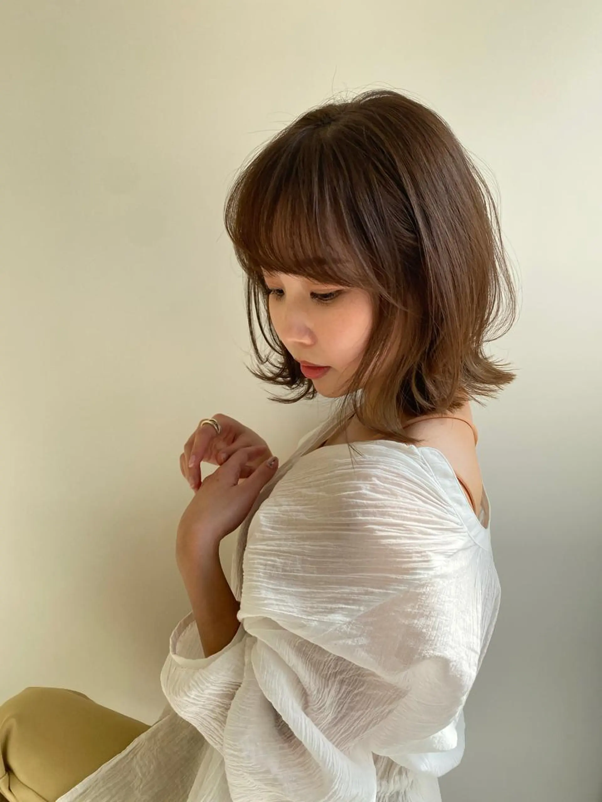 ミディアム 【縮毛矯正専門】 RYUのヘアスタイル