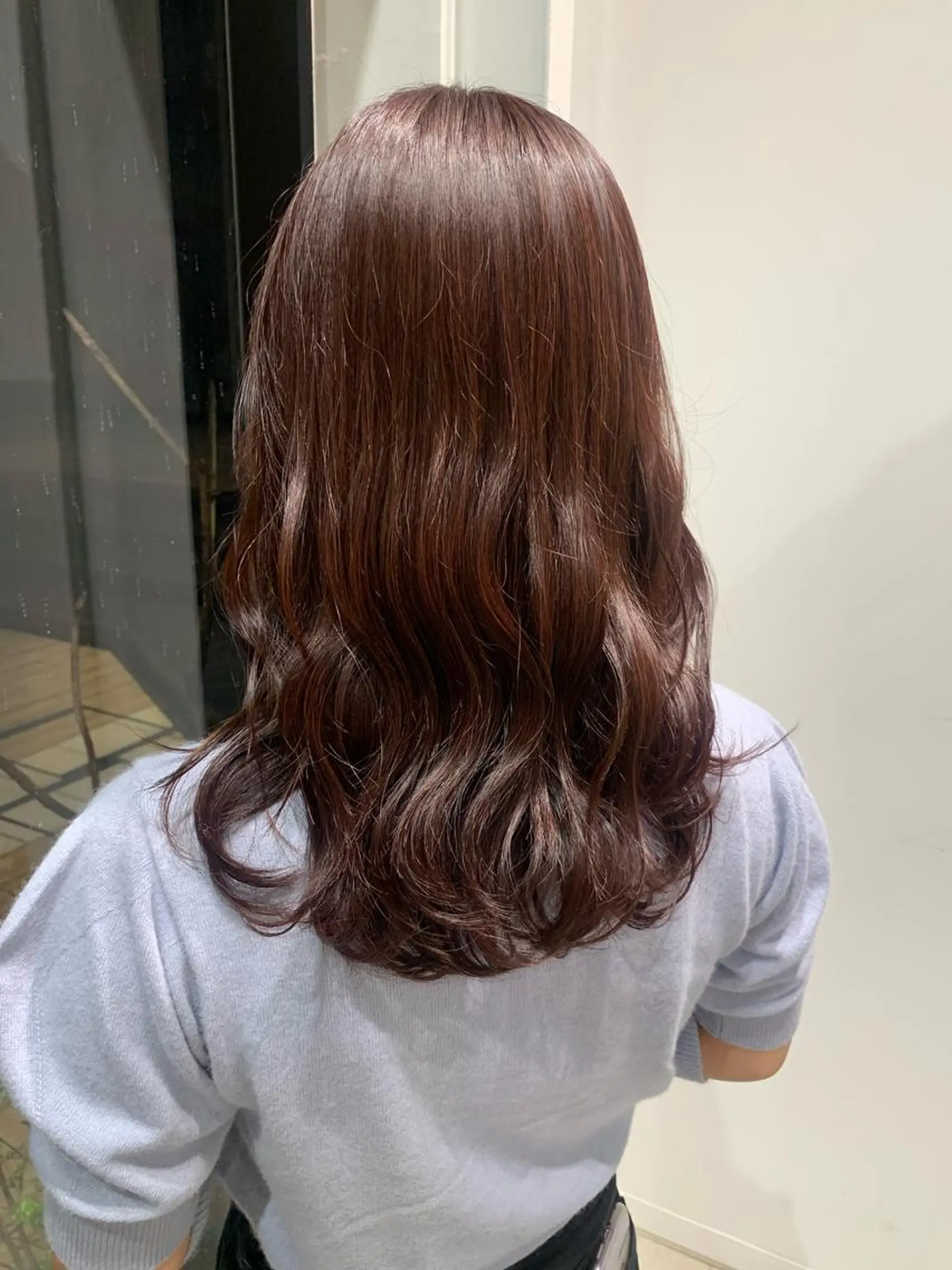 セミロング カラー ヘアアレンジ カット ヘアカラー トリートメント yuka .のヘアスタイル