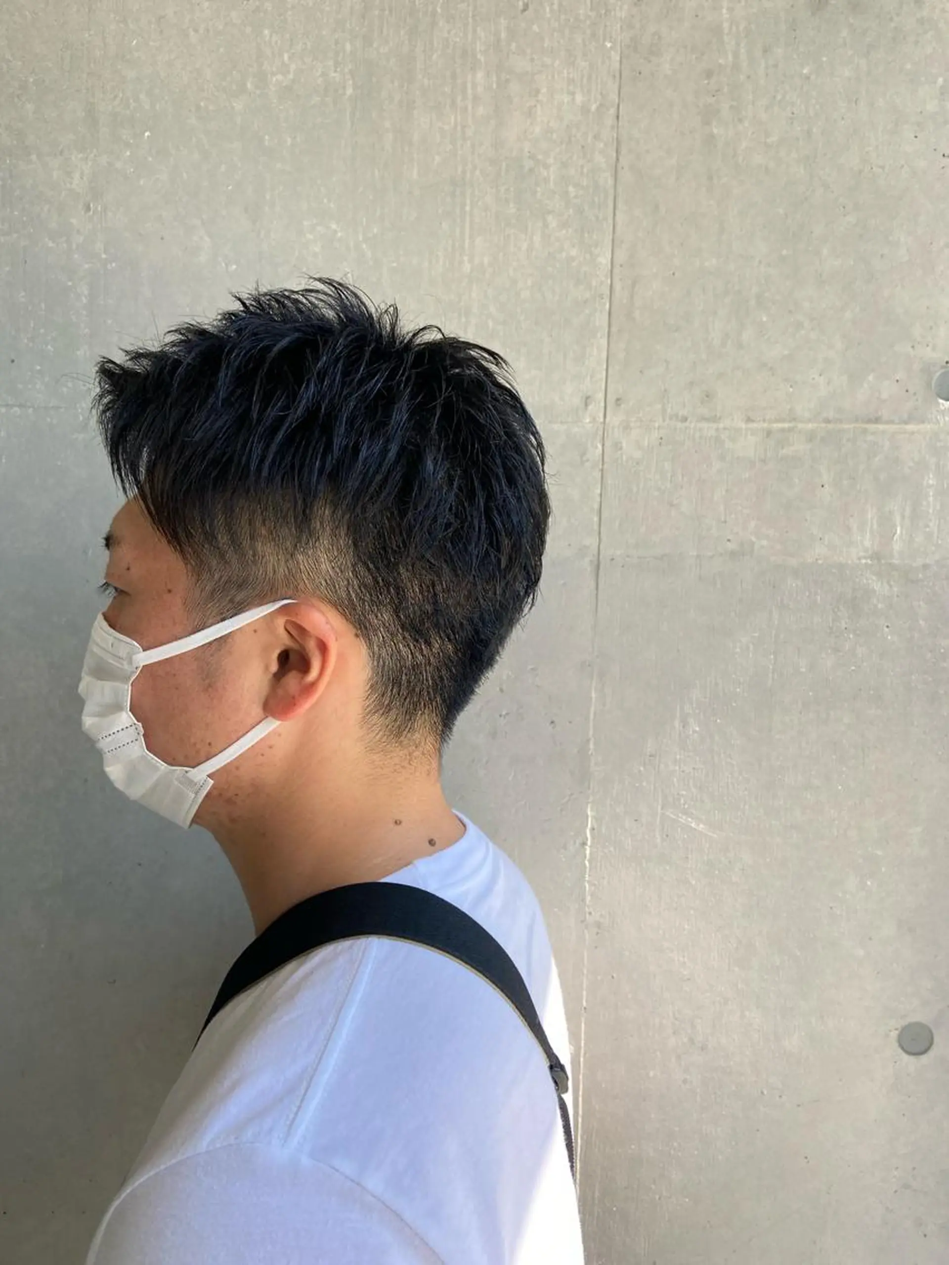 ショート メンズ インナーカラー指名 No.1菊池柊真のヘアスタイル