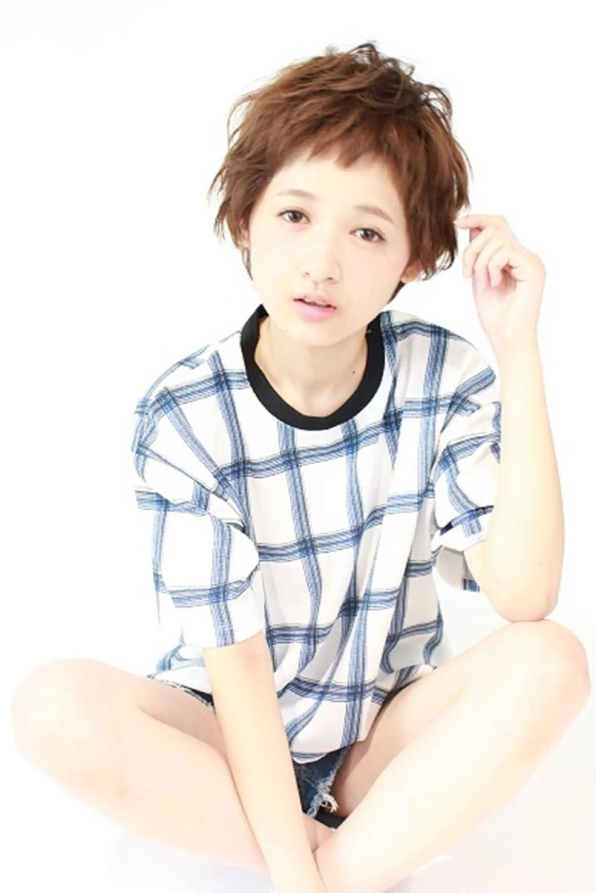 ショート ショートヘア 河野 薫のヘアスタイル