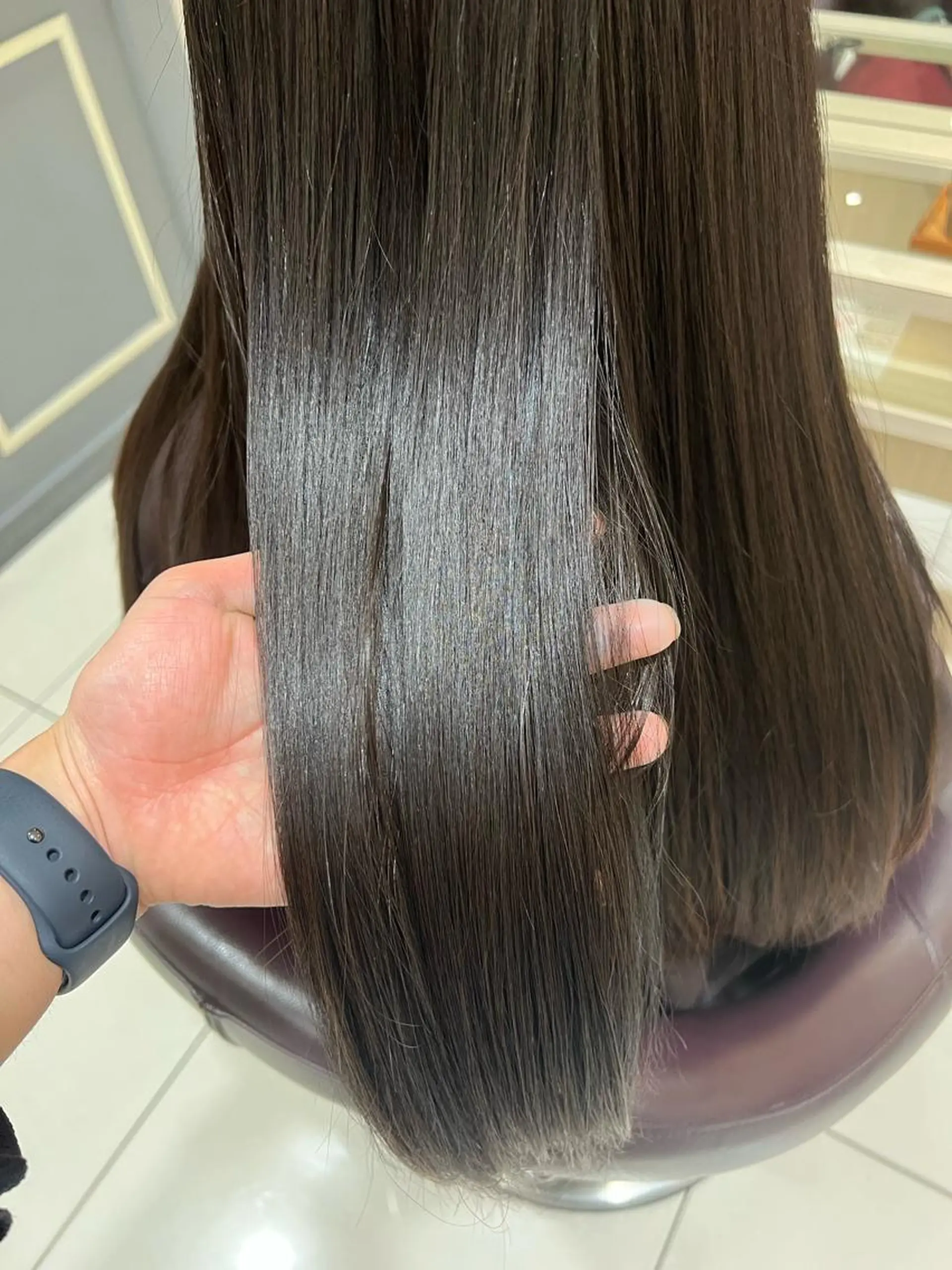 セミロング トリートメント 豊田 恭平のヘアスタイル