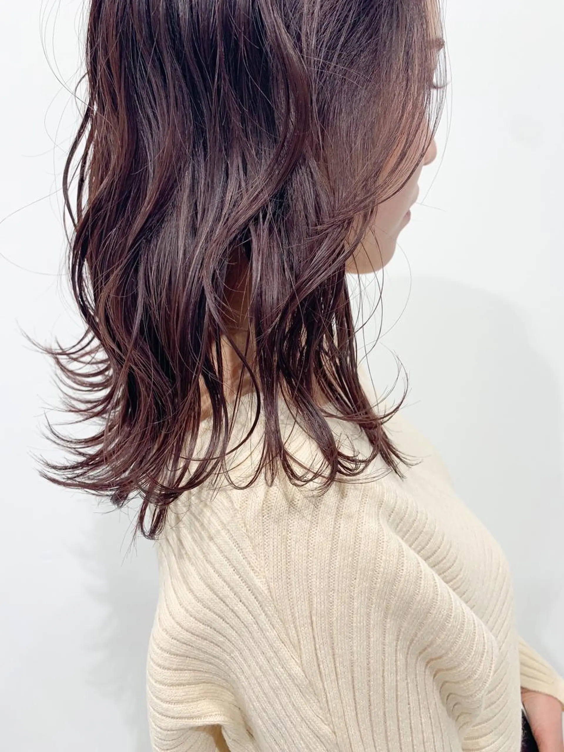 ミディアム ハイトーンNo.1✨ パーマ✨イマイタツヤのヘアスタイル