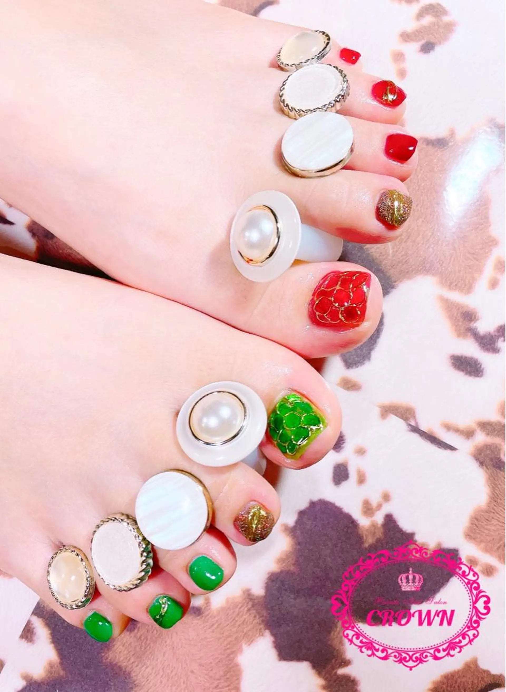 ネイル CROWN プライベートサロンのネイルデザイン
