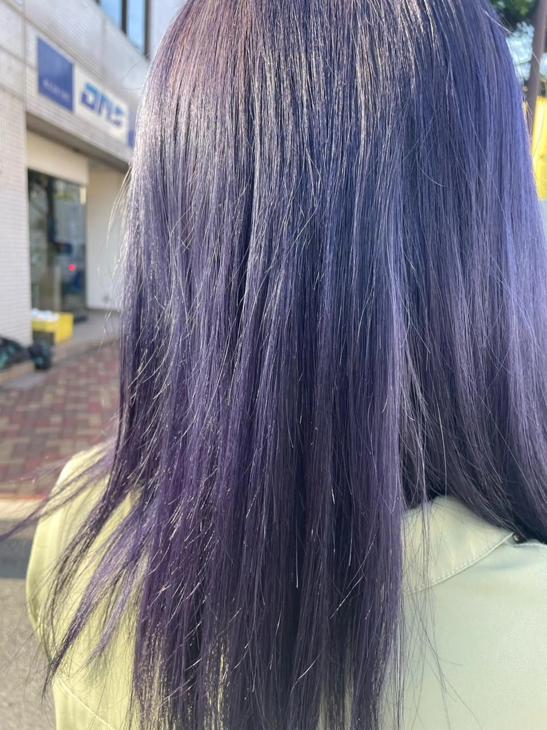 ロング 縮毛矯正 トリートメント 篠原 侑作のヘアスタイル