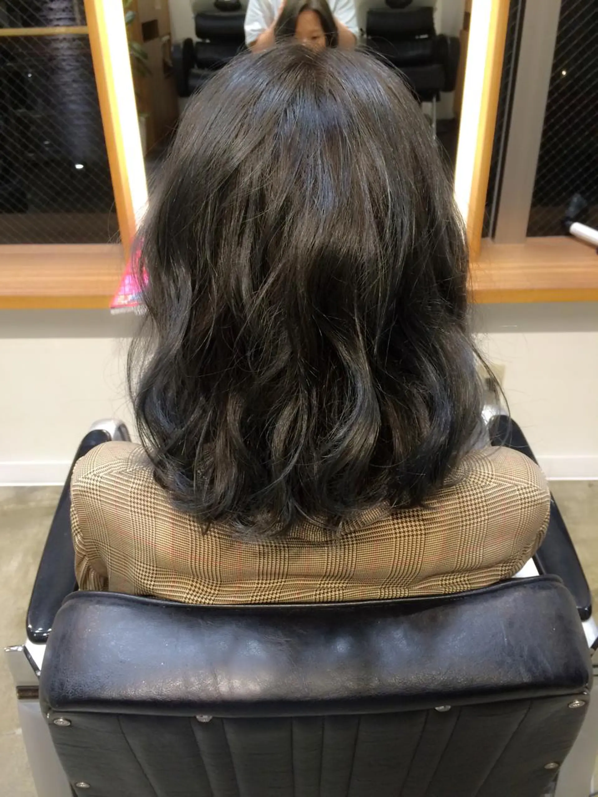 ミディアム カラー アッシュ ブルーカラー ブルーアッシュ 🫧似合わせヘア/ 副店長＊千葉のヘアスタイル