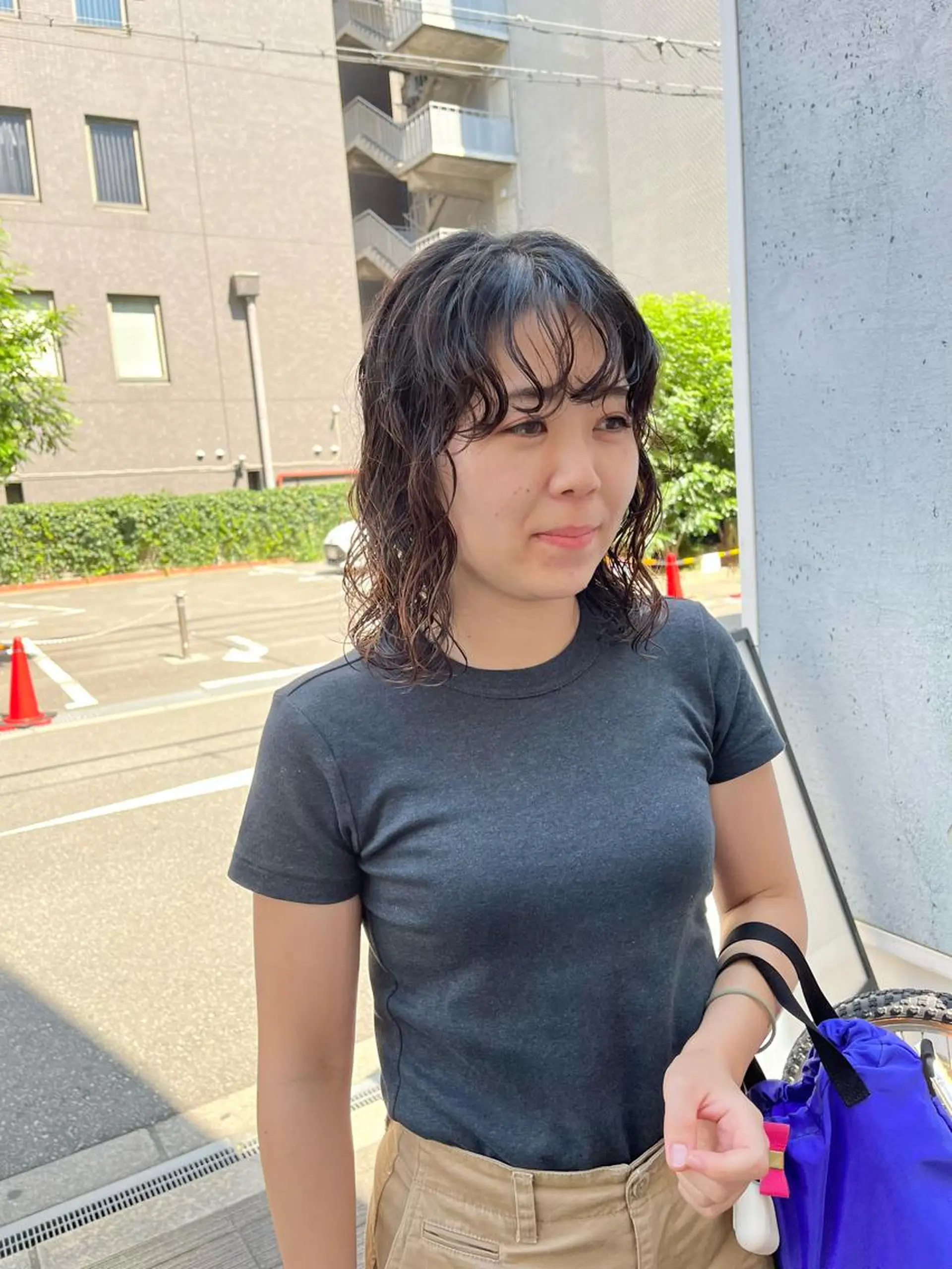 ミディアム パーマ ミディアムパーマ スパイラルパーマ カット パーマ ショート/パーマ/ カラー/FUKOのヘアスタイル