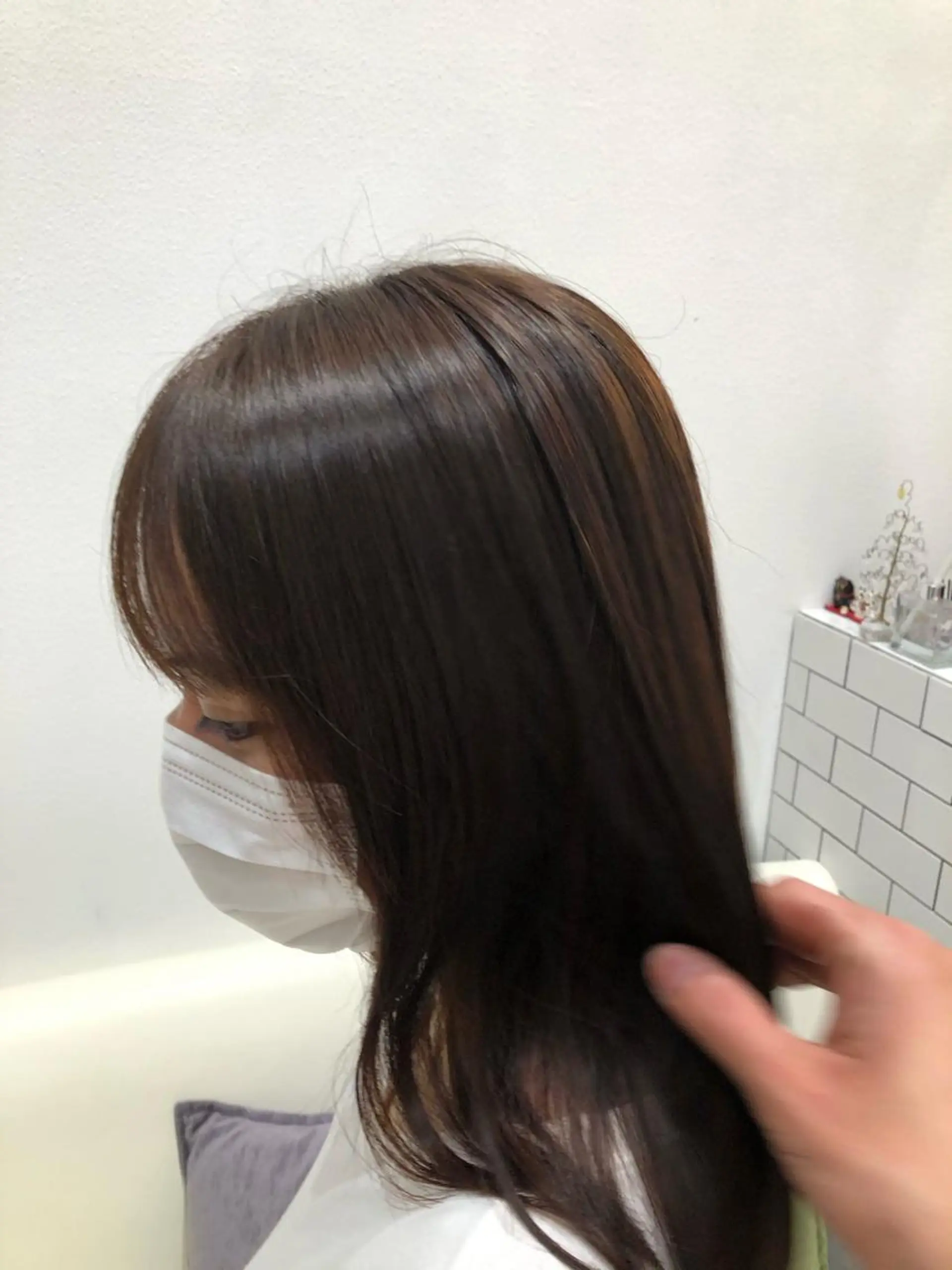 ショート カラー パーマ 縮毛矯正 堀井 凌平のヘアスタイル