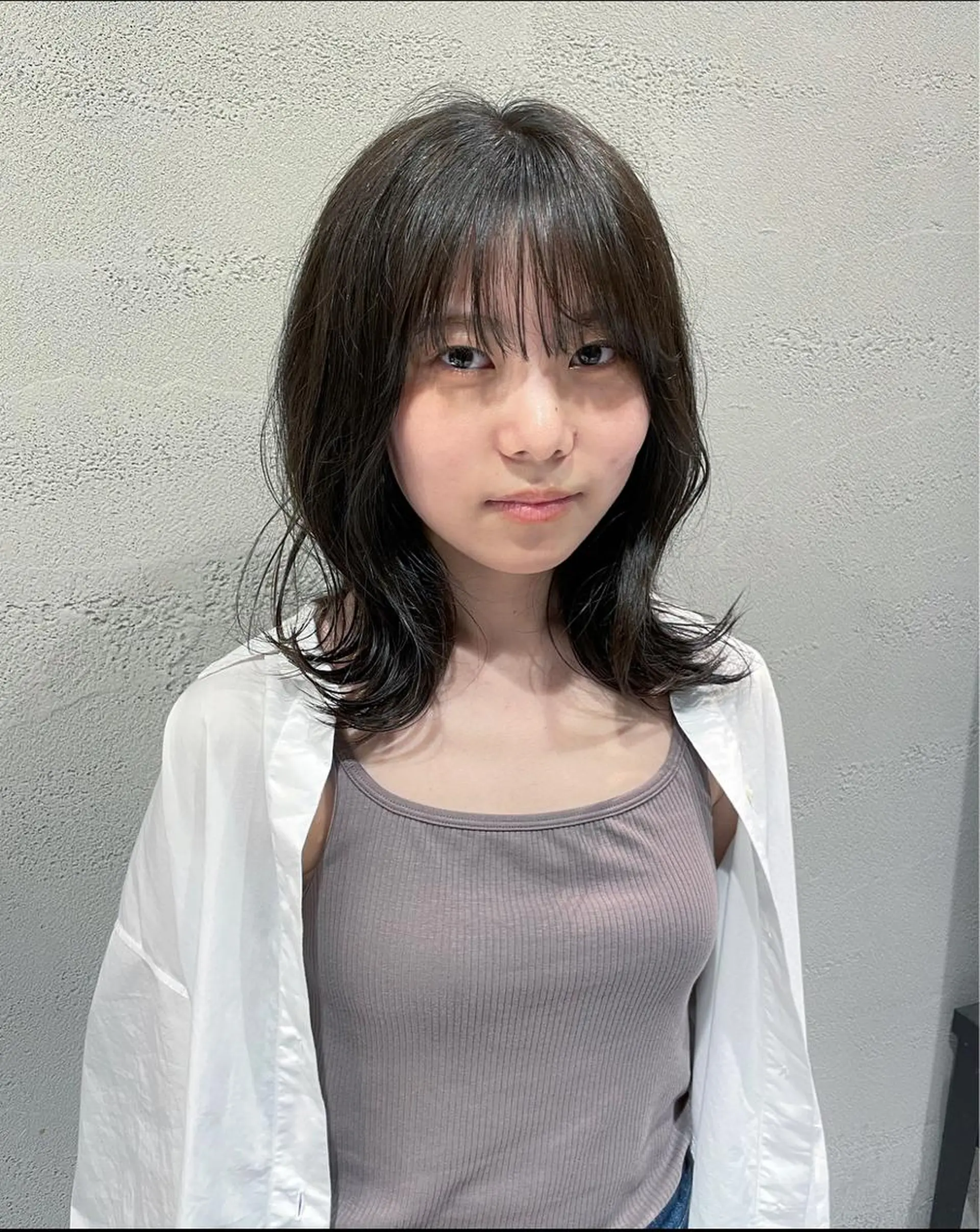 ミディアム カラー 透明感カラー SALOWIN 神宮前５丁目店所属・メンズ/特殊ヘア パーマ🕷️小夏貴也のヘアスタイル