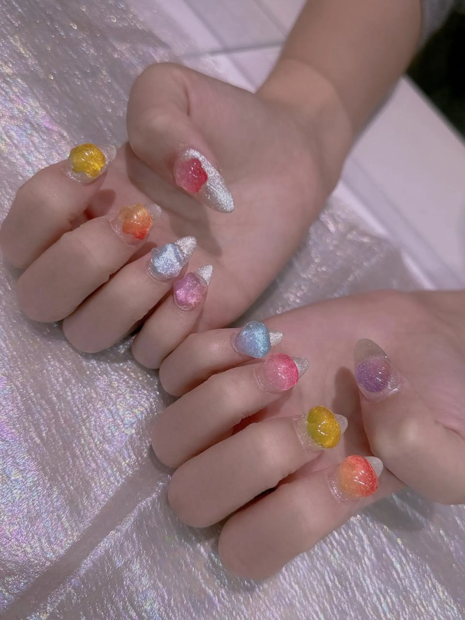 ネイル 長さだし専門店 M2 rikaのネイルデザイン