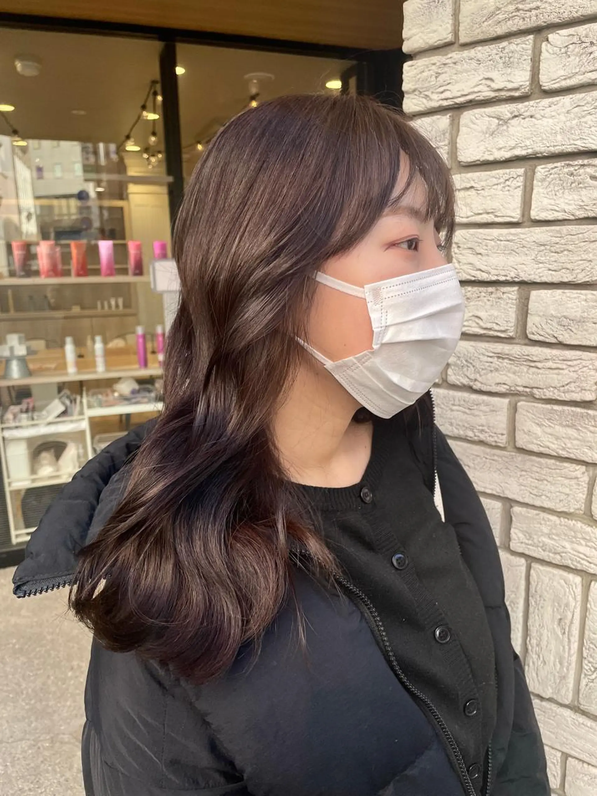 セミロング カラー ベージュカラー カット ヘアカラー カラー/レイヤー/ 髪質改善/PAAQのヘアスタイル