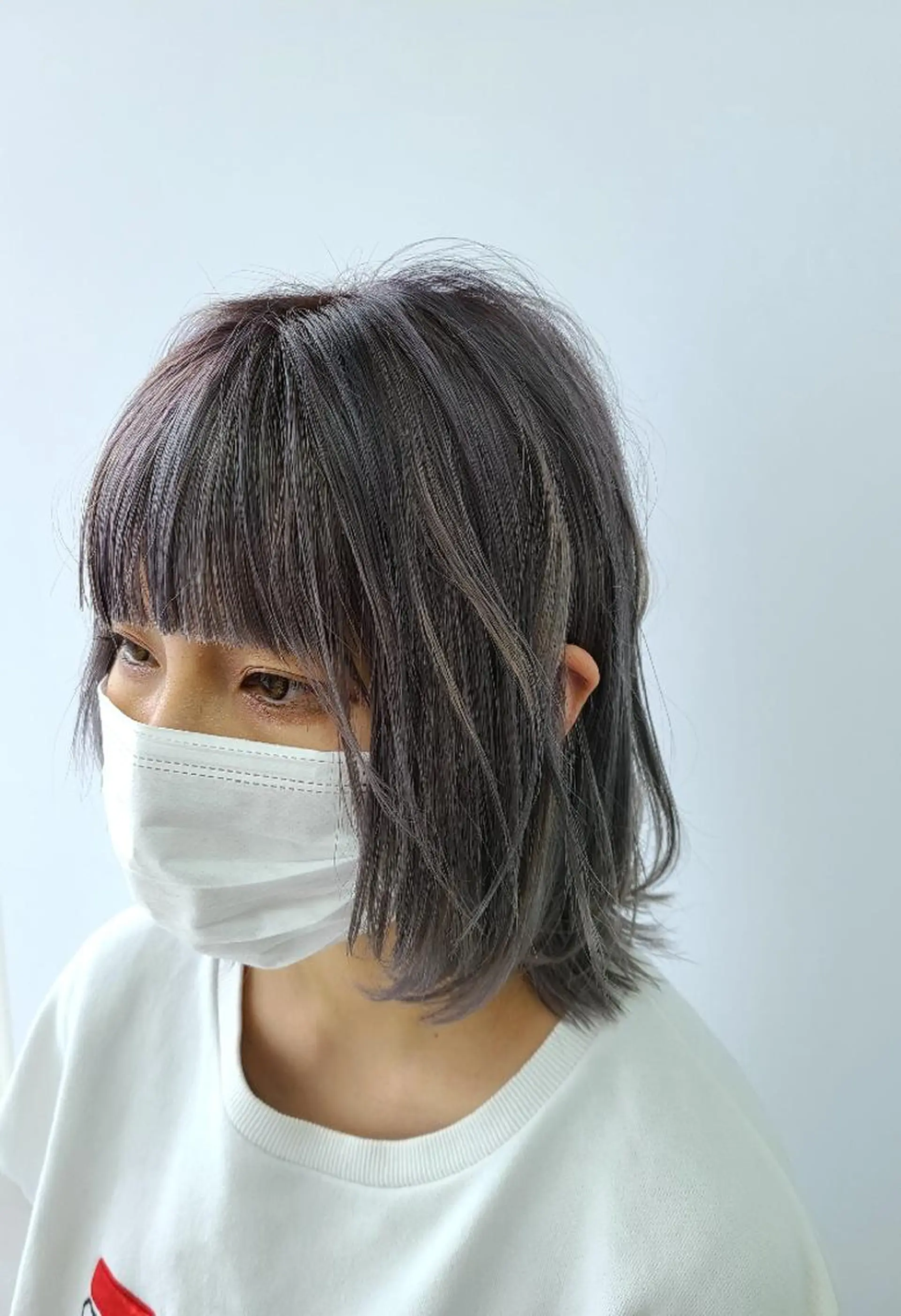 ミディアム GO TODAYシェアサロン岡山店所属・🎗️髪質改善・美髪 艶髪🥇小西邦生のヘアスタイル