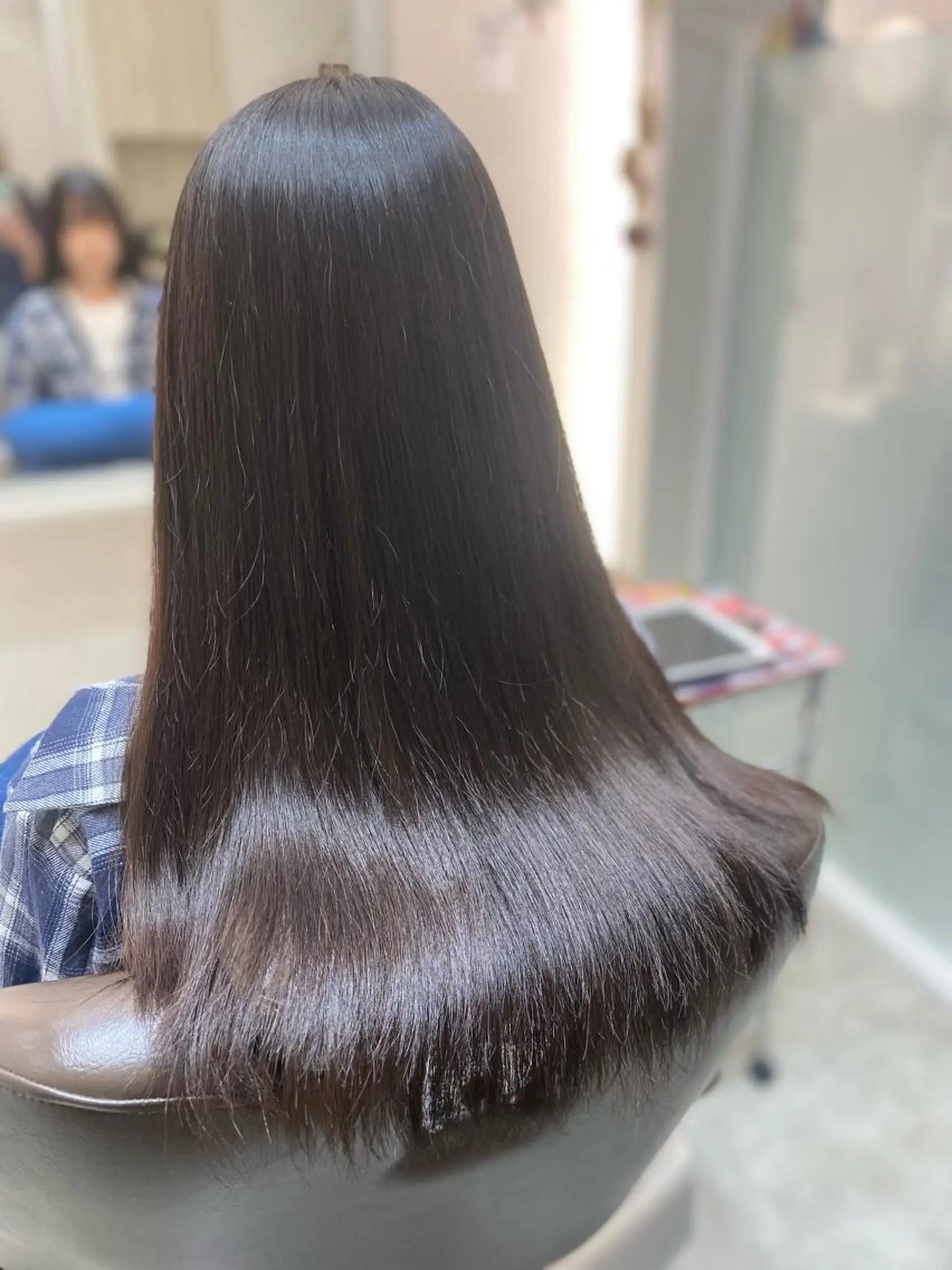 ロング 縮毛矯正 Chou所属・Chou kahoのヘアスタイル