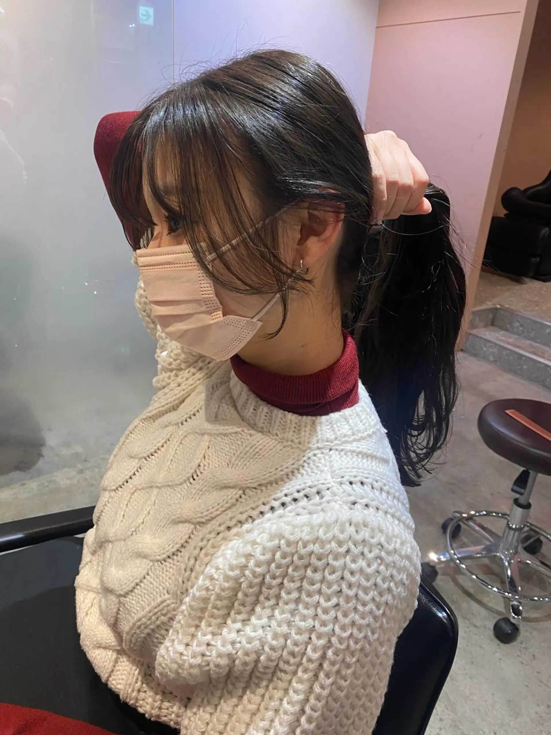 ロング カラー LATTE  渋谷所属・♡レイヤーカット れお♡のヘアスタイル