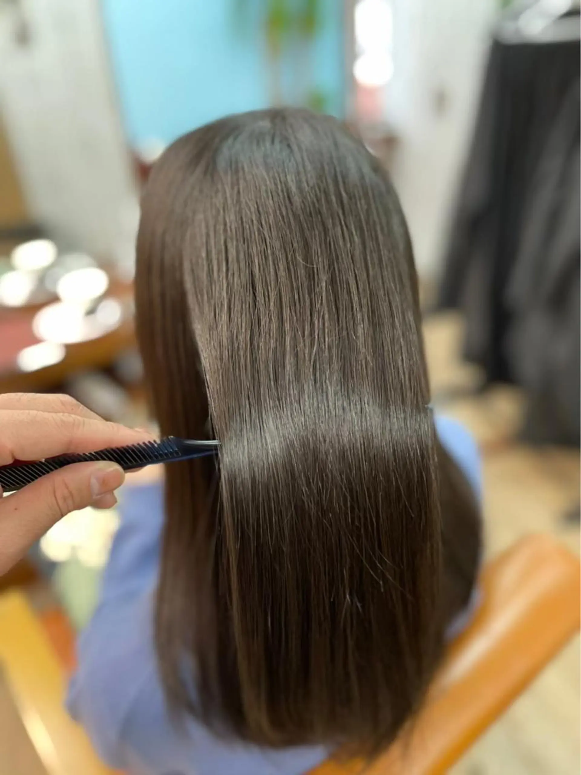 ロング 髪質改善 カット ヘアカラー トリートメント 髪質改善ayame 横山諒のヘアスタイル