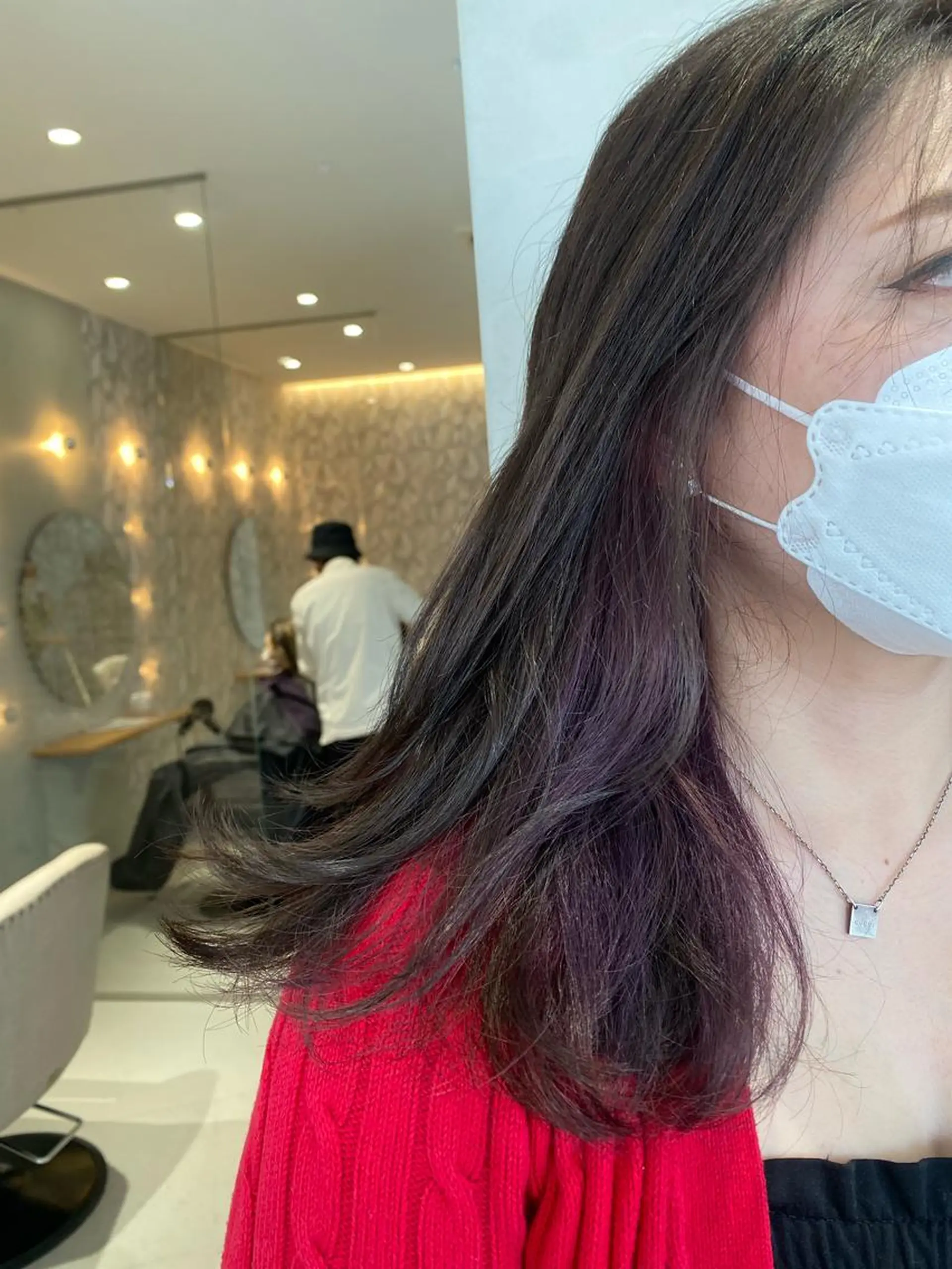 セミロング カラー 🦄Rena 🦄のヘアスタイル