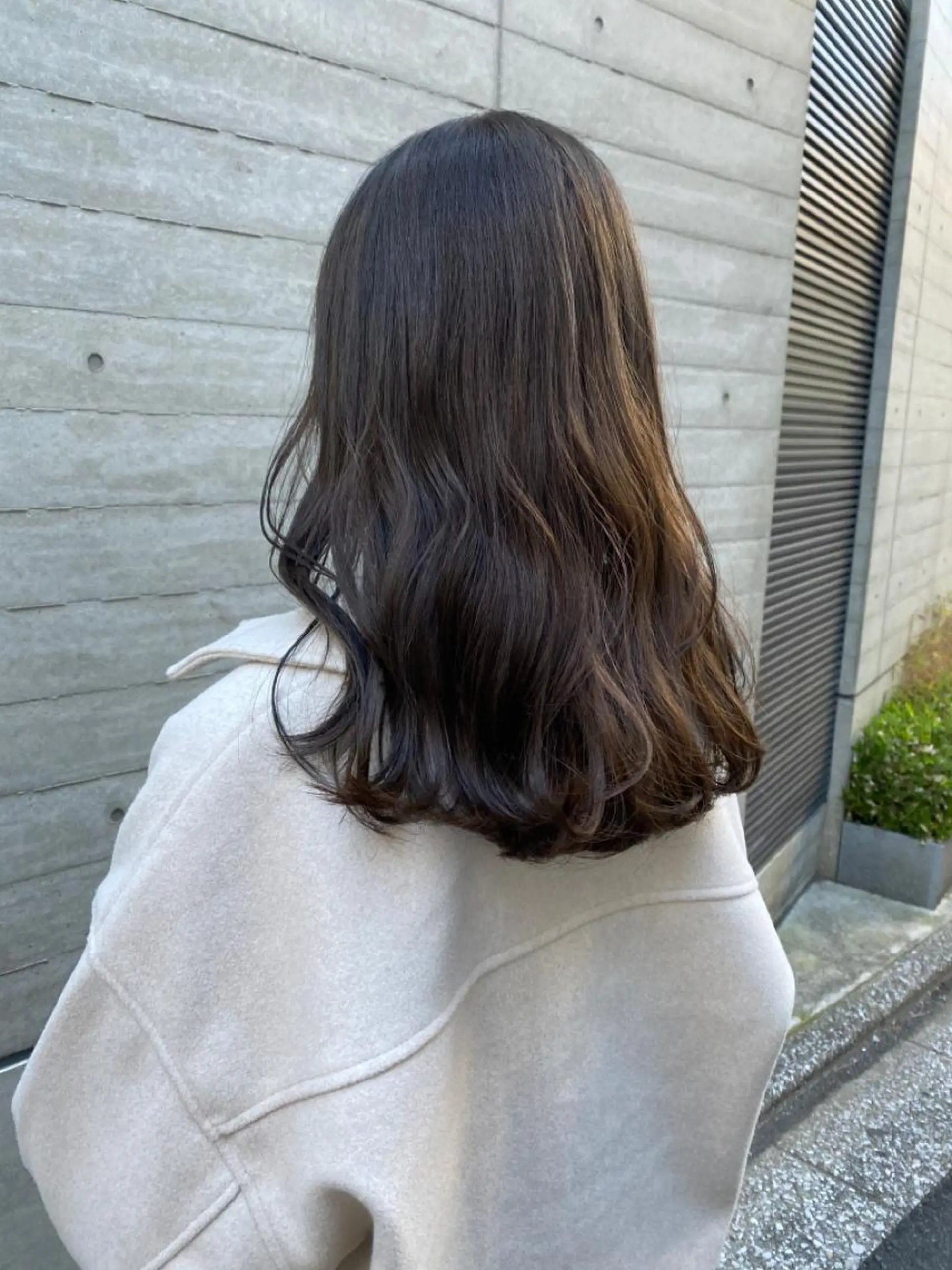 ロング カット ヘアカラー トリートメント ✨色持ちの良い艶 カラー✨蟹江真世のヘアスタイル