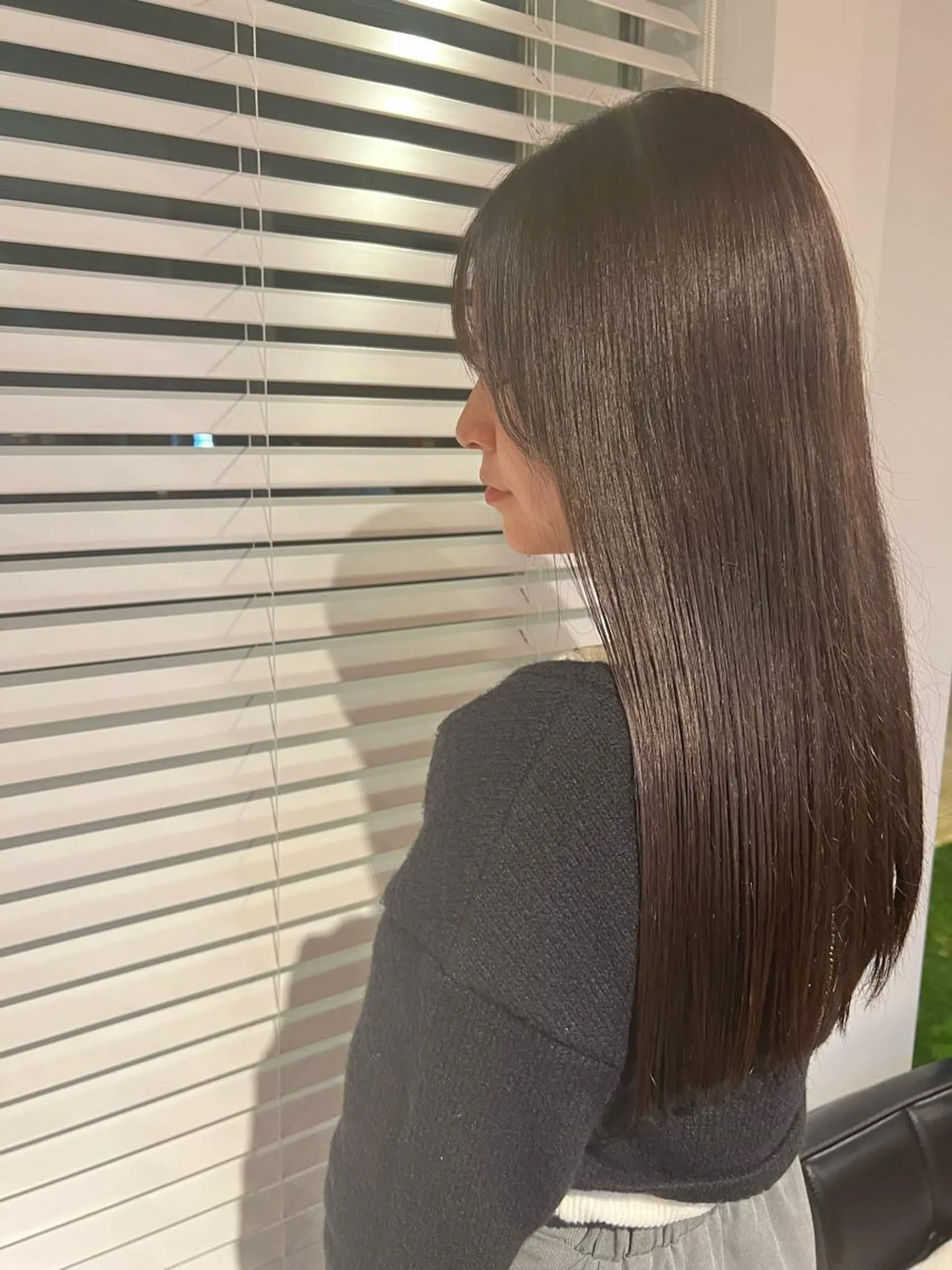 ロング カット ヘアカラー トリートメント SATO RISAのヘアスタイル