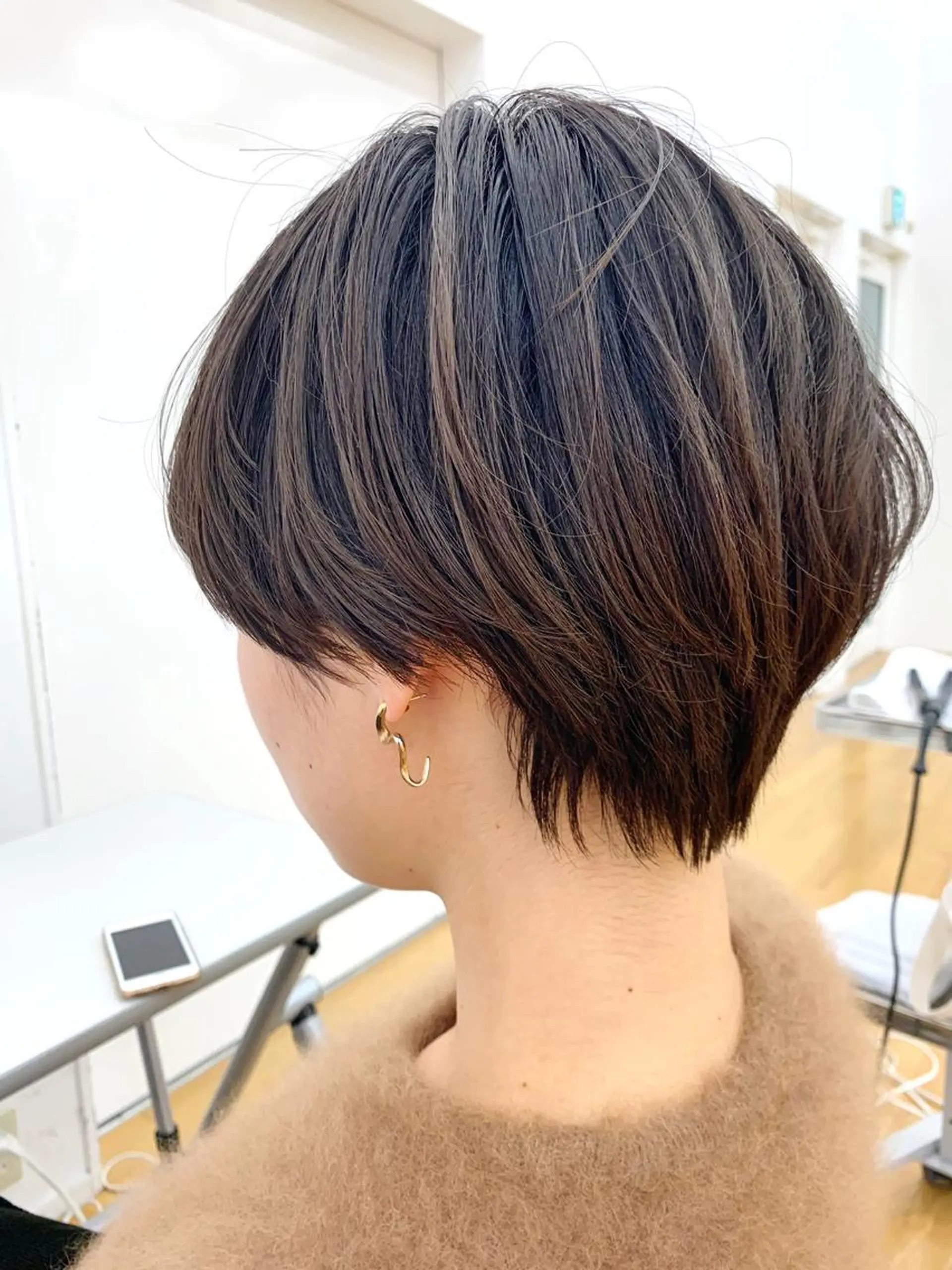 ショート くびれヘア ショートヘア カット ヘアカラー トリートメント times salon所属・ショートと髪質改善 達人⭐️村上将梧のヘアスタイル