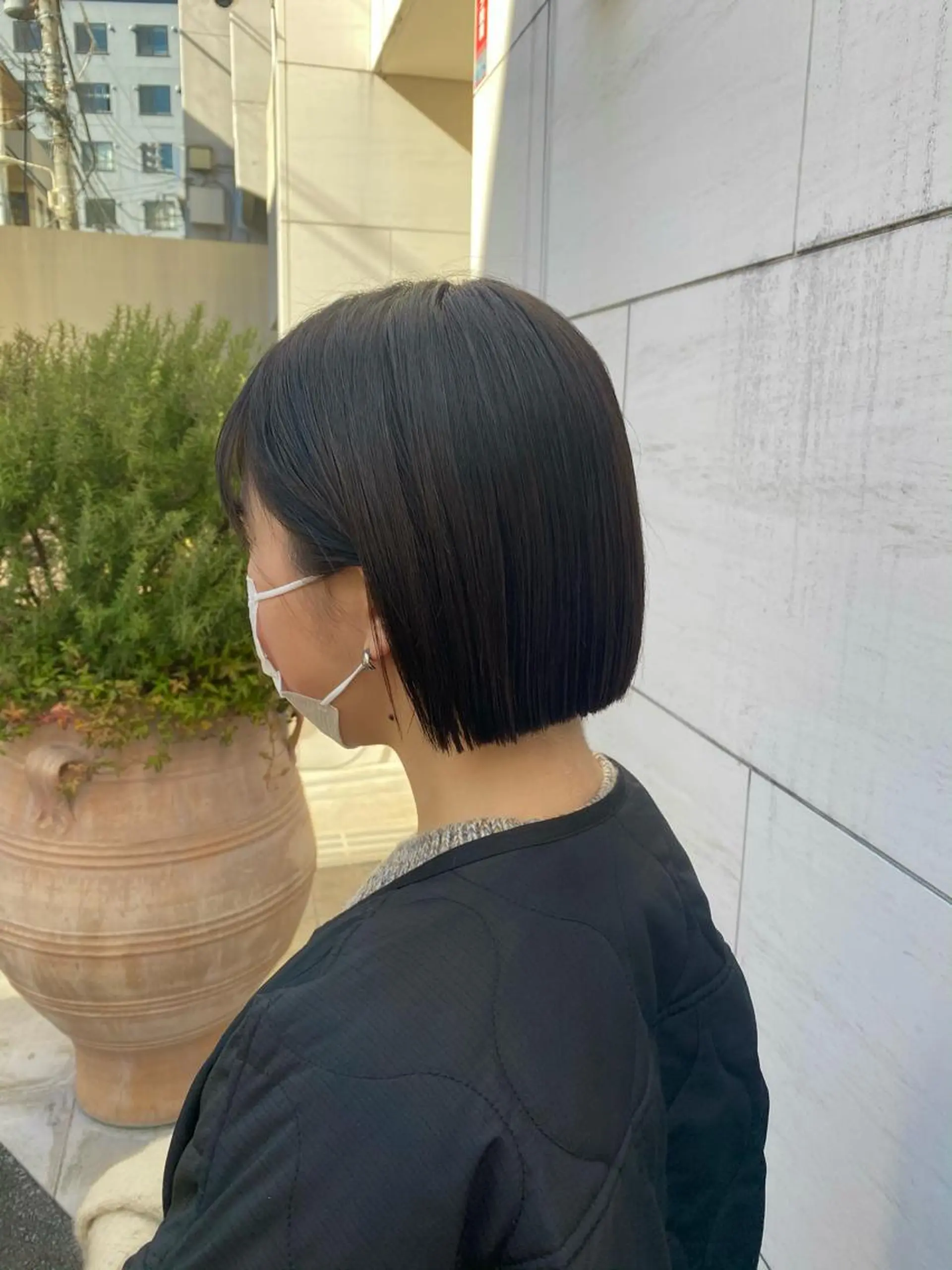 ショート ボブ カット ヘアカラー トリートメント 丸山 史香のヘアスタイル