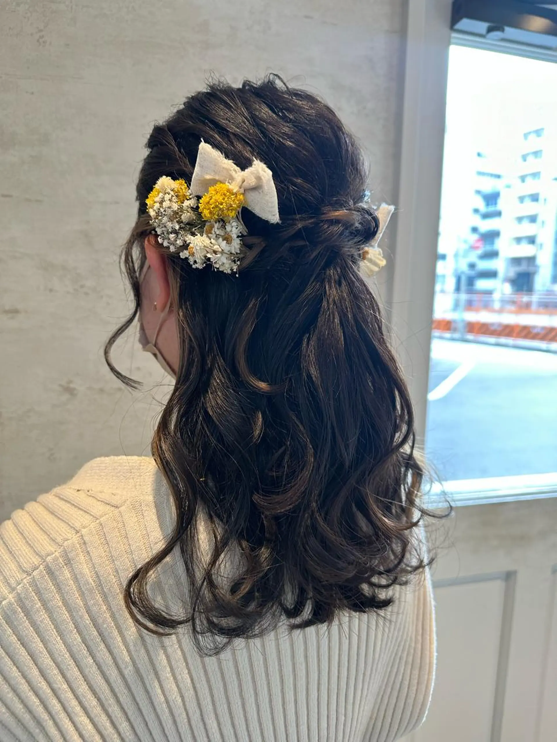 ロング ヘアアレンジ 女性に人気♪ はやしほのかのヘアスタイル