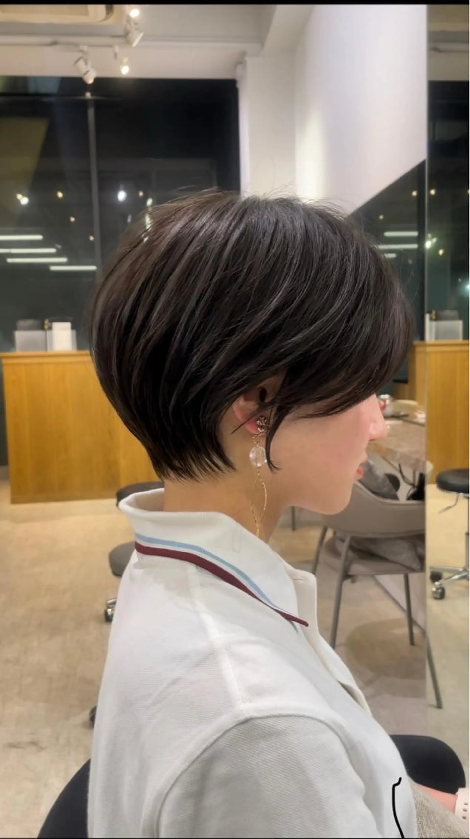 ショート ヘアカラー トリートメント ✨−5歳大人ショート ヘア✨れいじのヘアスタイル