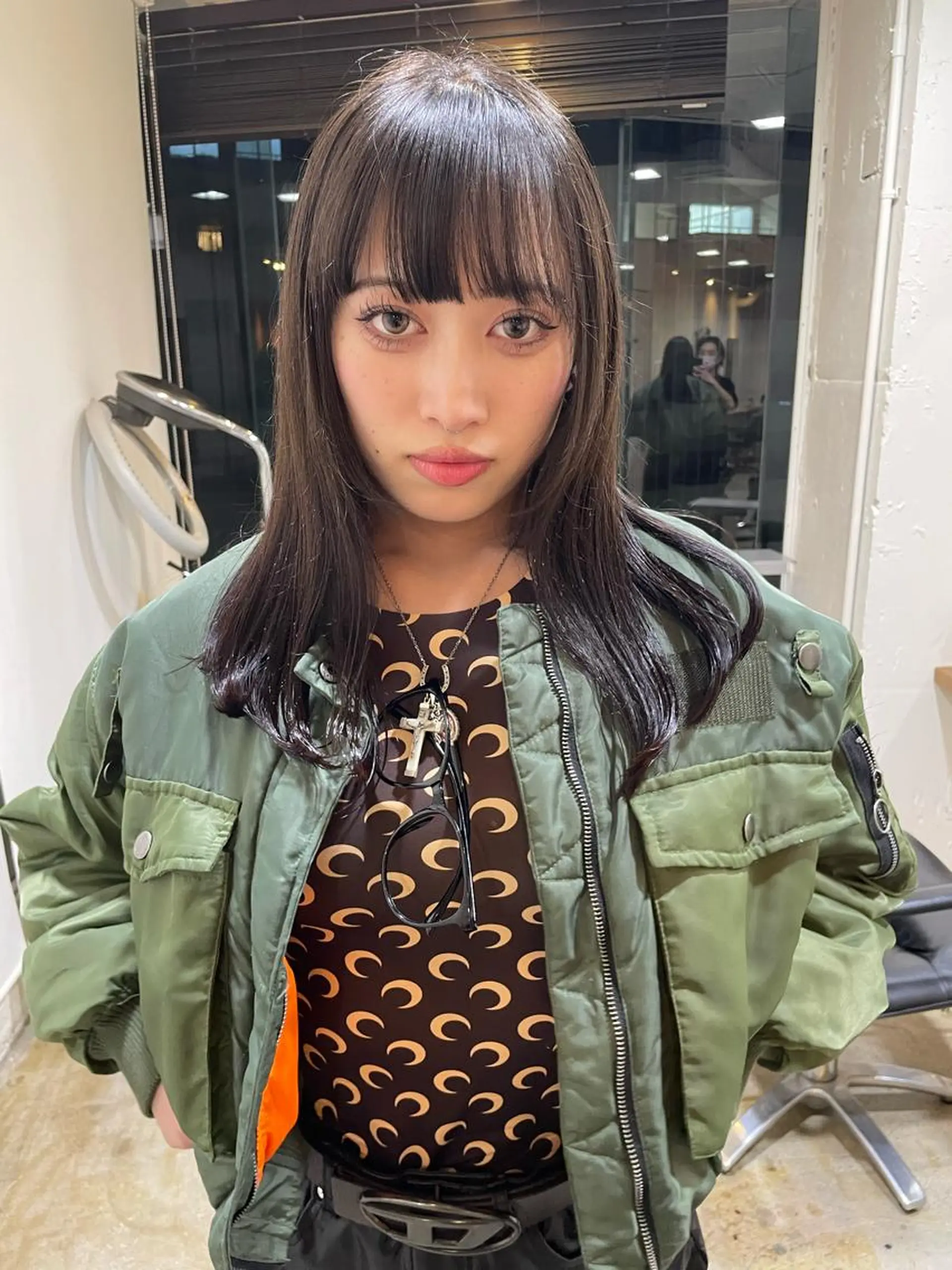 セミロング カット トリートメント デザインパーマ🌀 KAISEIのヘアスタイル