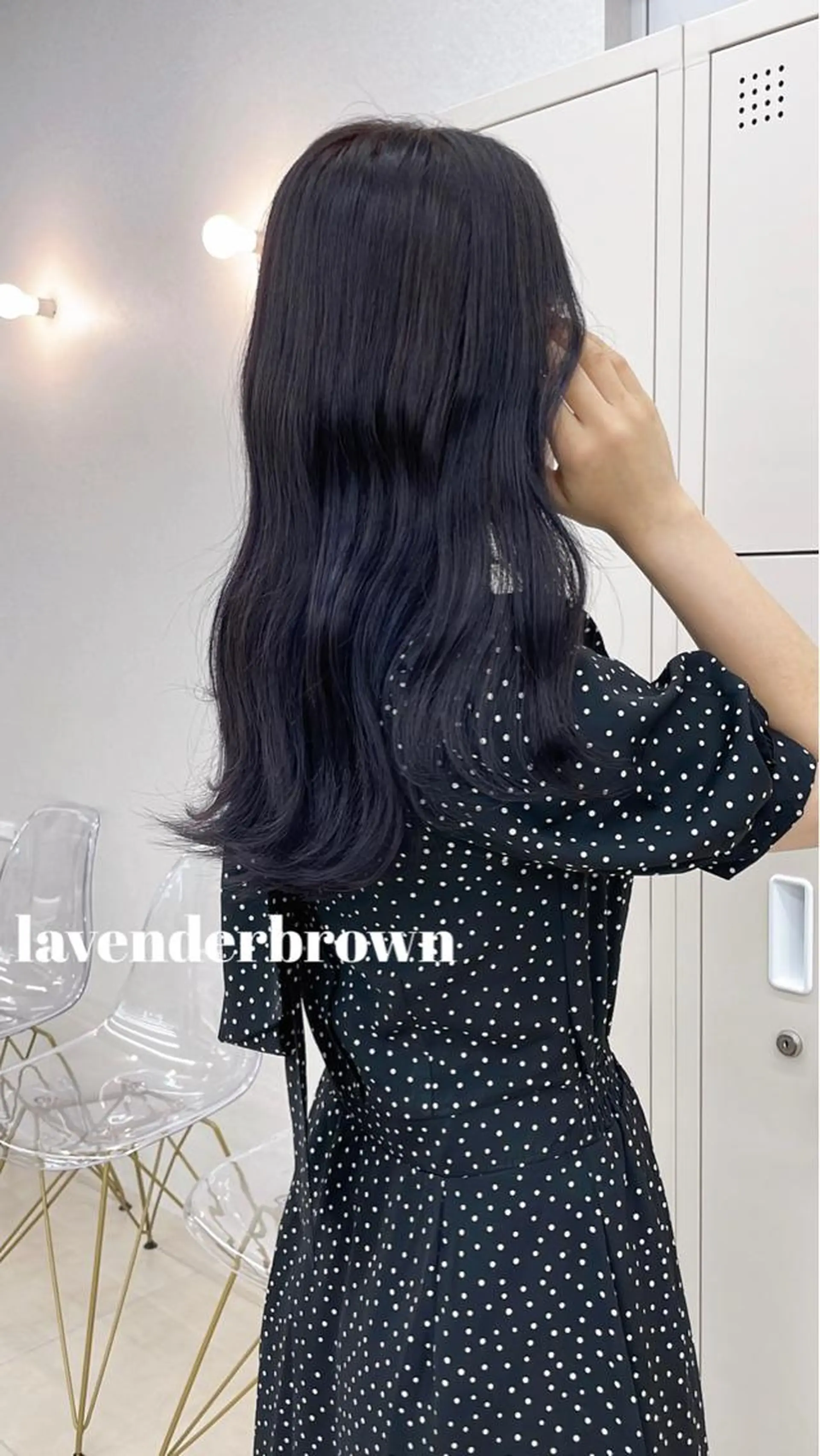 ロング カラー ヘアアレンジ CARELLY 流山おおたかの森所属・CARELLY Rukaのマツエク・マツパデザイン