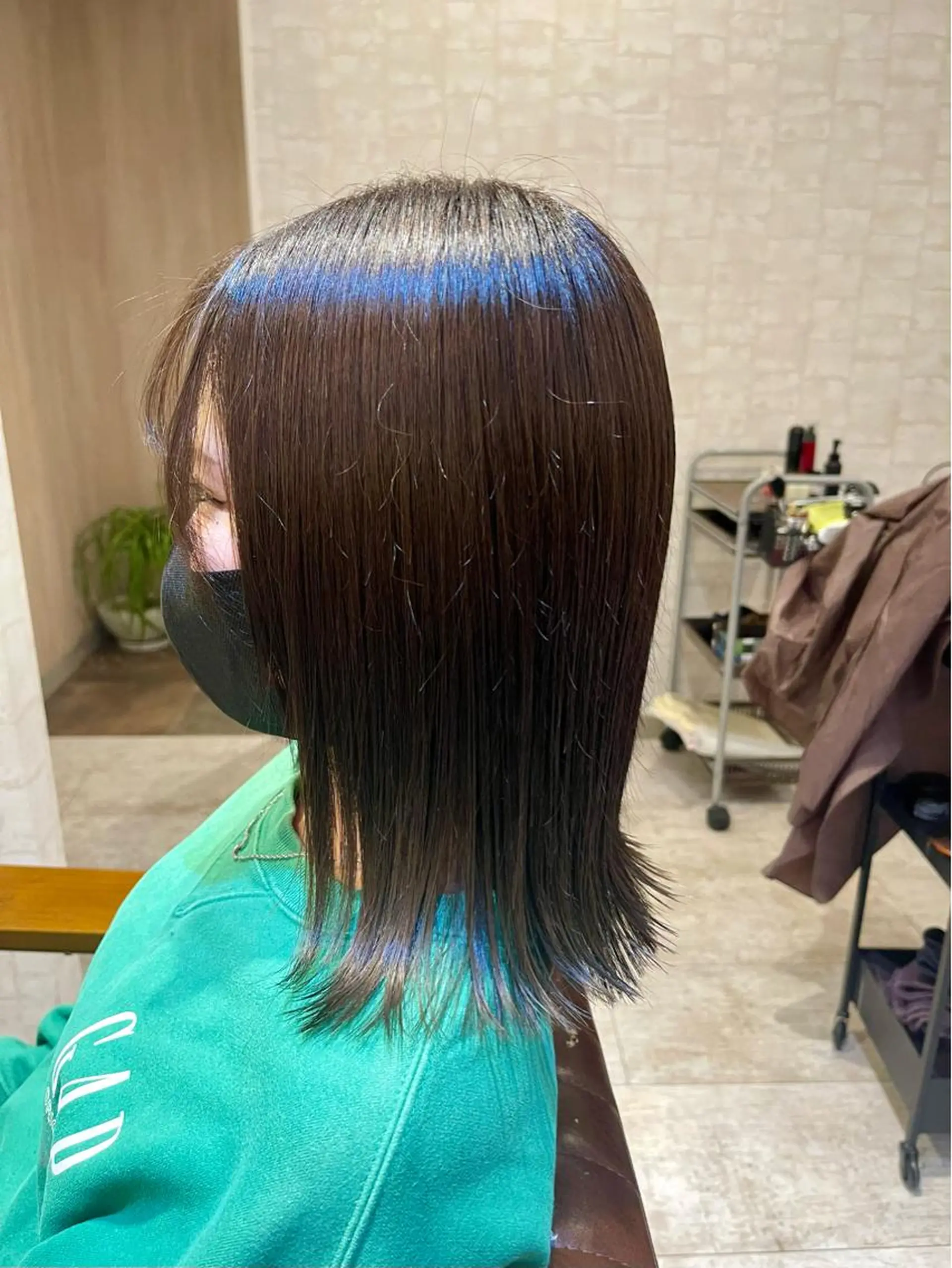 セミロング カット ヘアカラー トリートメント 🍭透明感カラー 志賀拓海🍬🌈のヘアスタイル