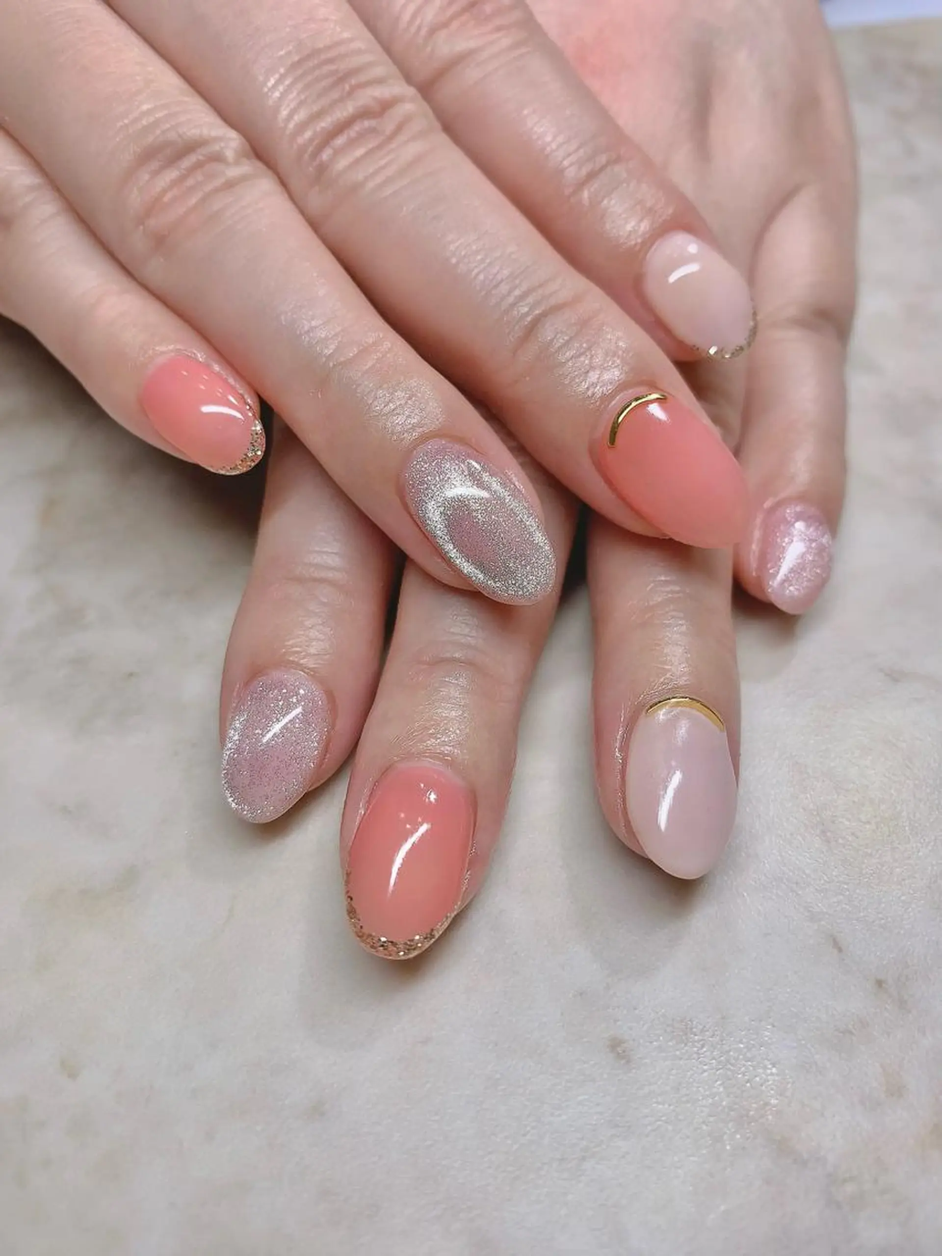 ネイル ハンドネイル 𝐑𝐞𝐯𝐢𝐨 ___堺市西区のマツエク・マツパデザイン