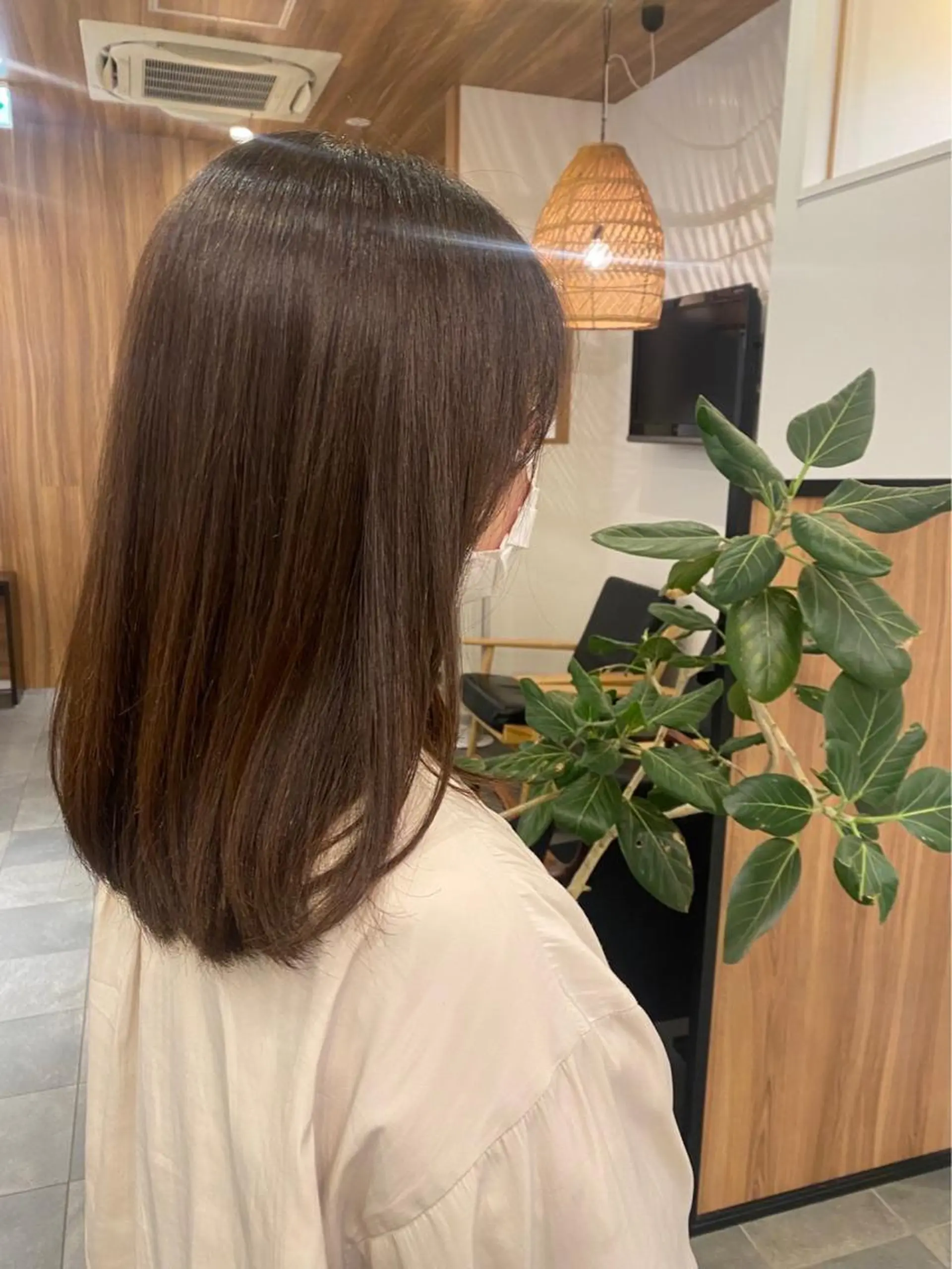 ミディアム カラー ヘアアレンジ 穂乃香 BEAUTRIUMのヘアスタイル