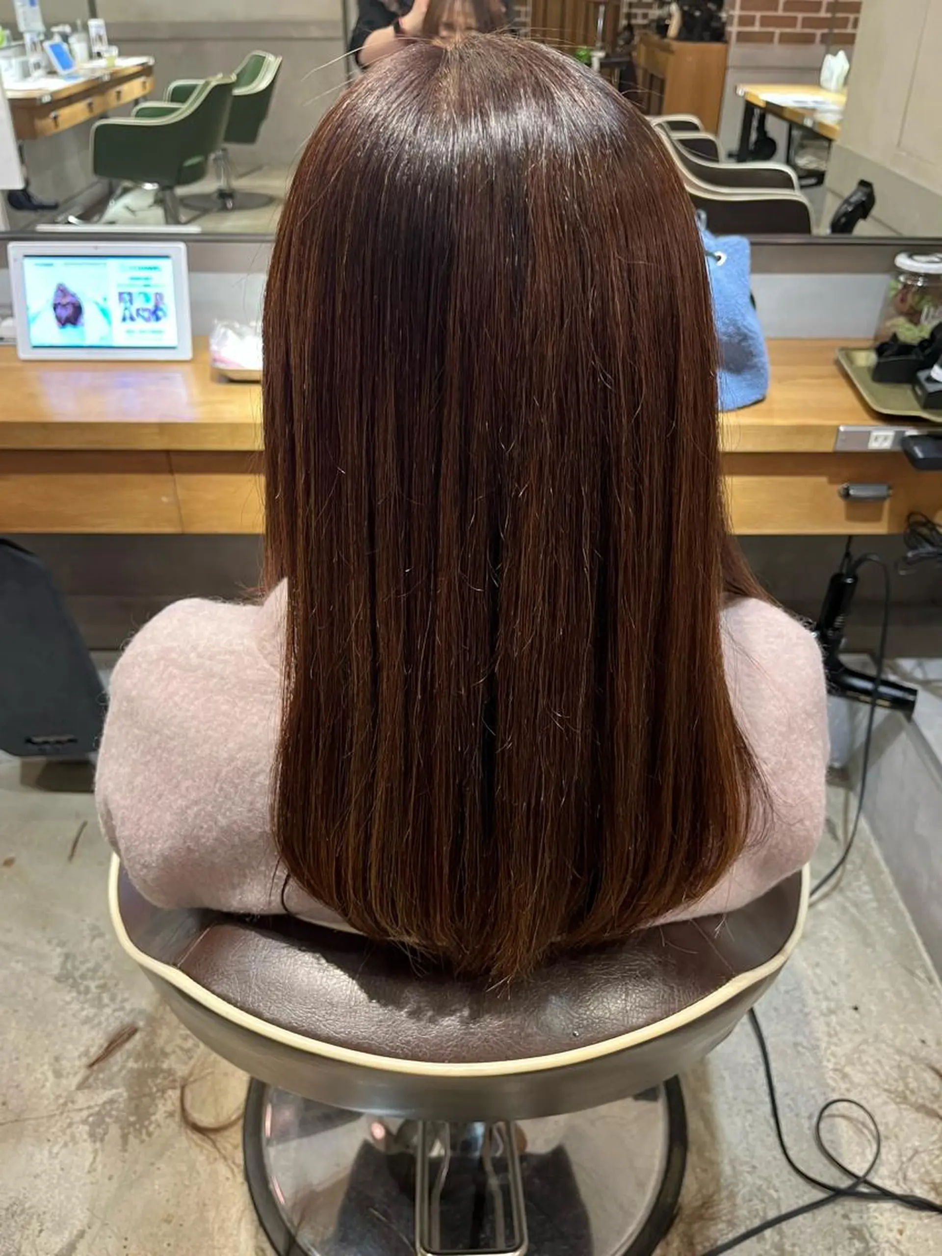 ロング カット トリートメント 🎪EARTH 亀戸店🎪のヘアスタイル