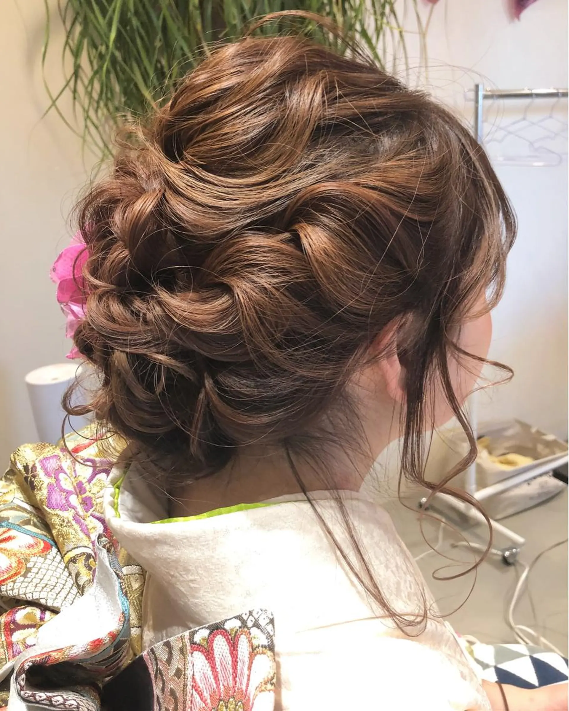 セミロング ヘアアレンジ 早川 真幸のヘアスタイル