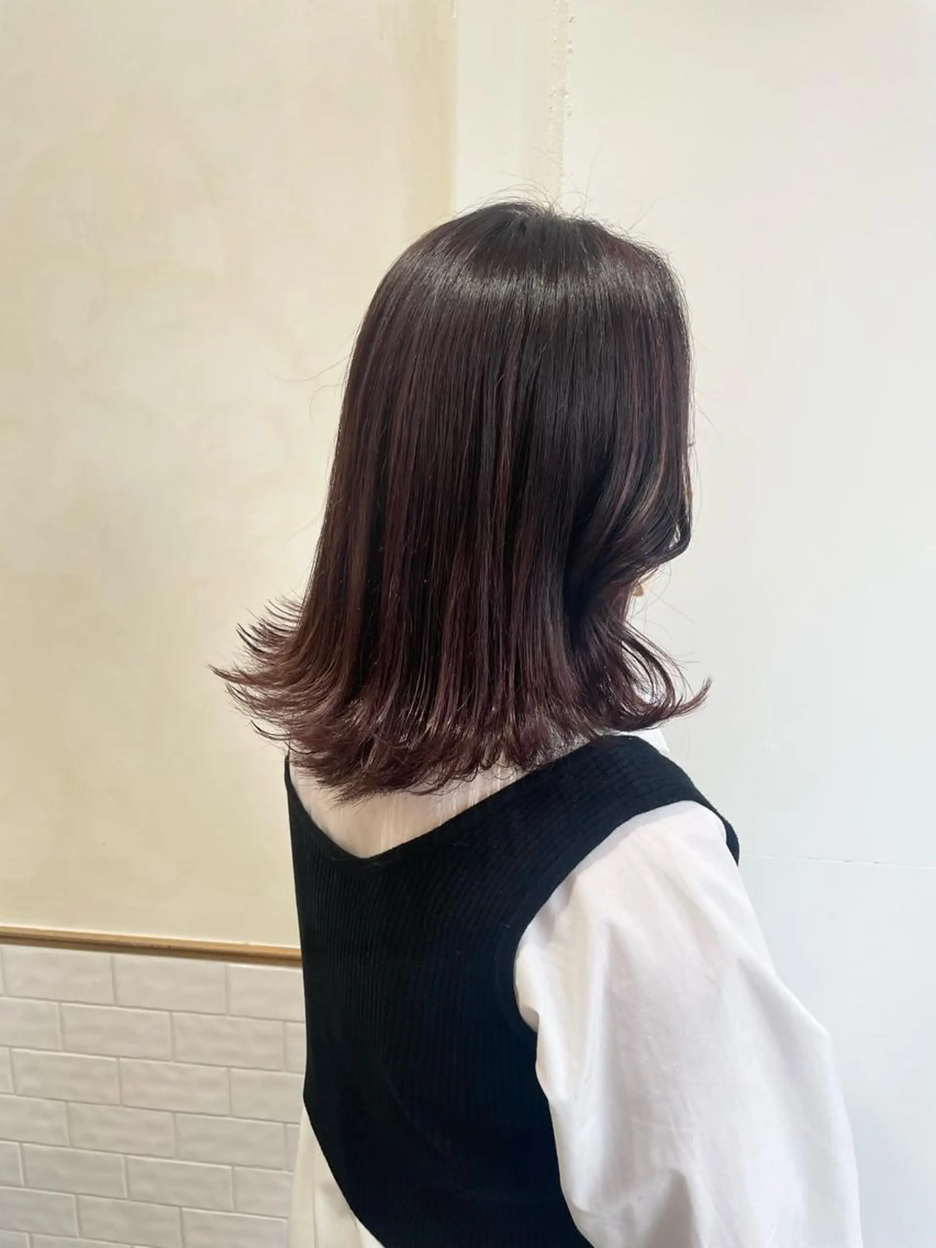 ミディアム カラー ピンクカラー カット ヘアカラー ⌇ROMEO京橋店⌇ 鎌谷明星🪷のヘアスタイル