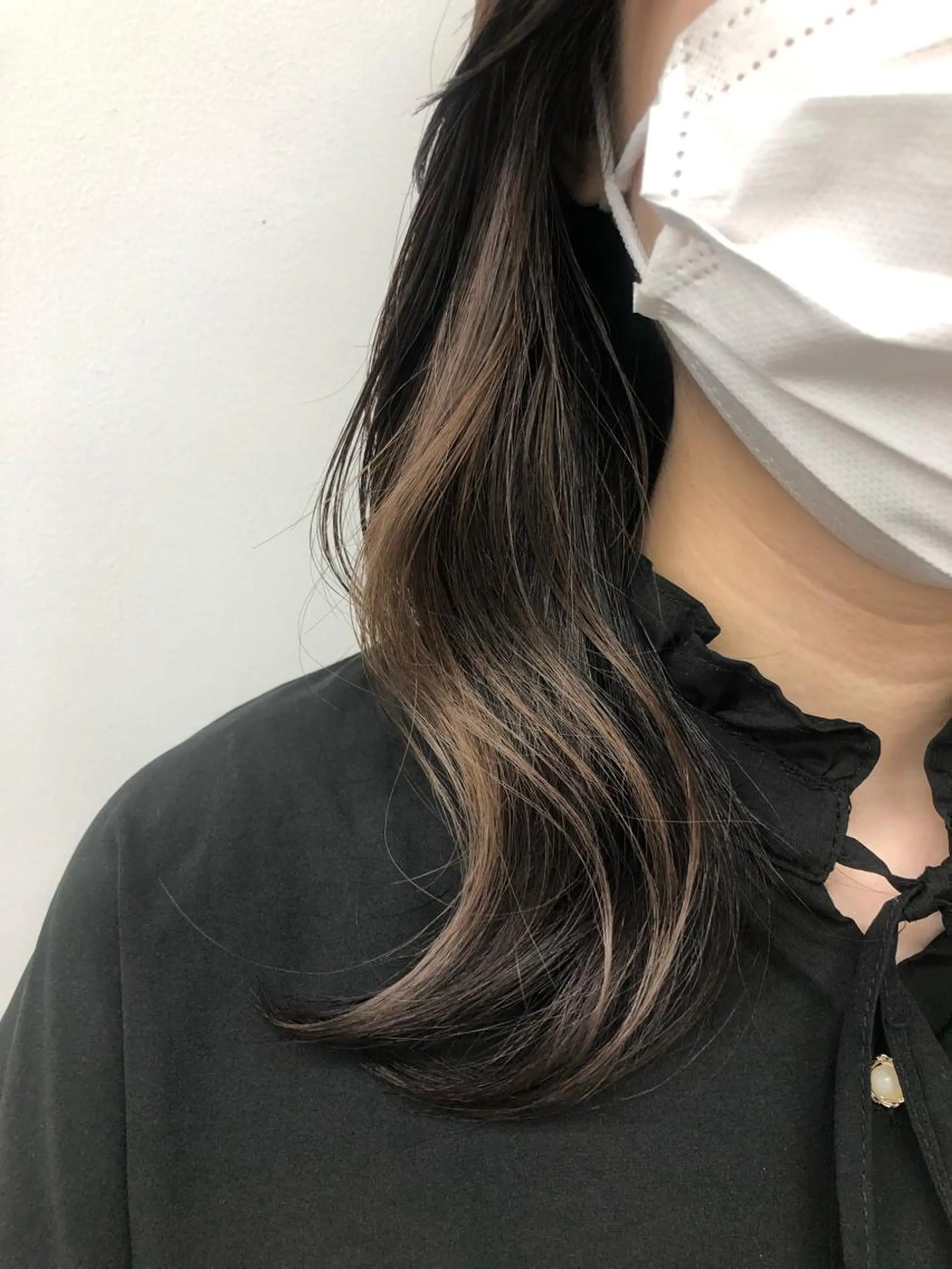 ミディアム ヘアカラー 🌼渋谷韓国レイヤー 桑尾幸奈🌼のヘアスタイル