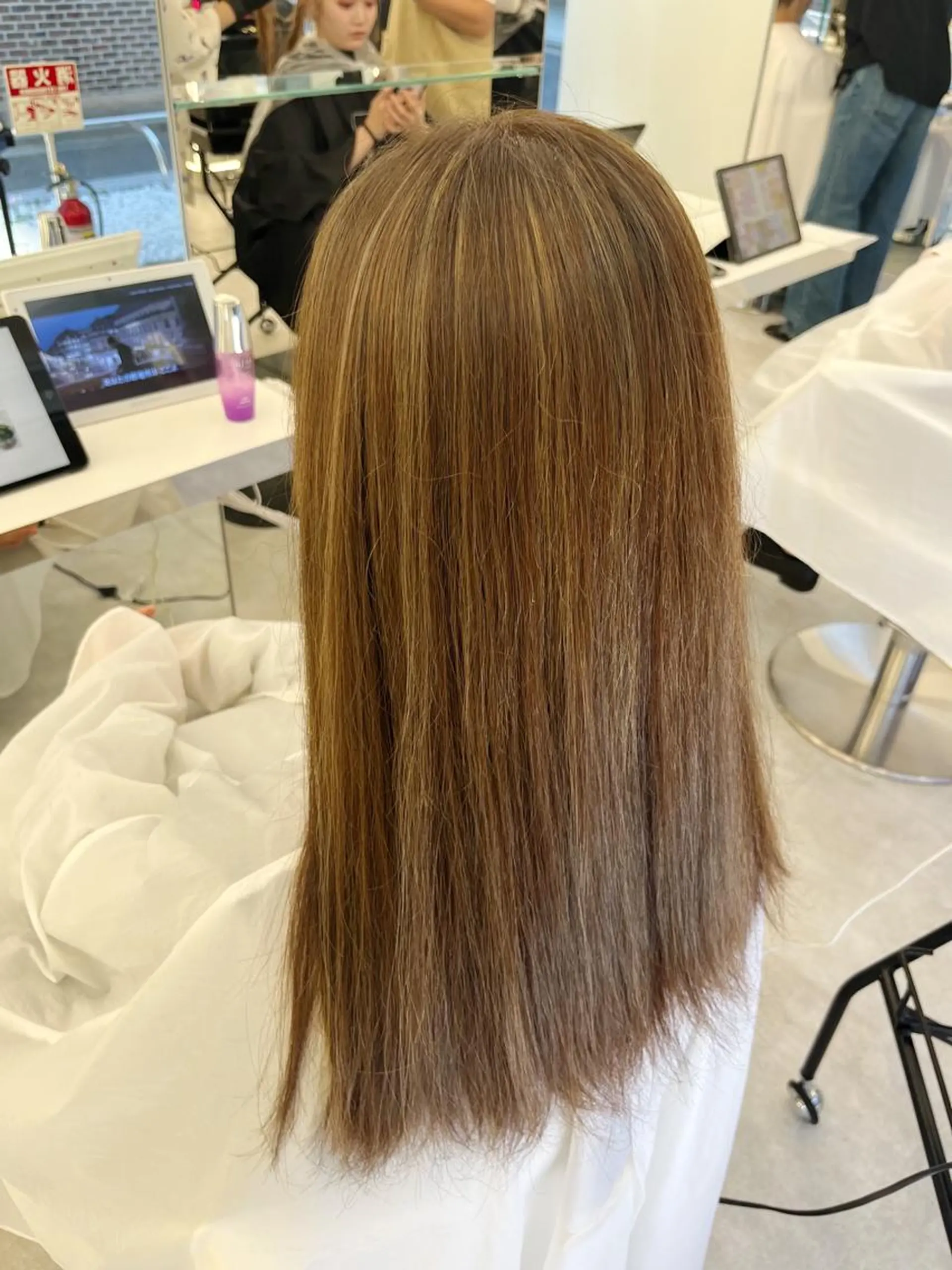 ロング カラー レイヤーカット×艶髪 /Ayanaのヘアスタイル