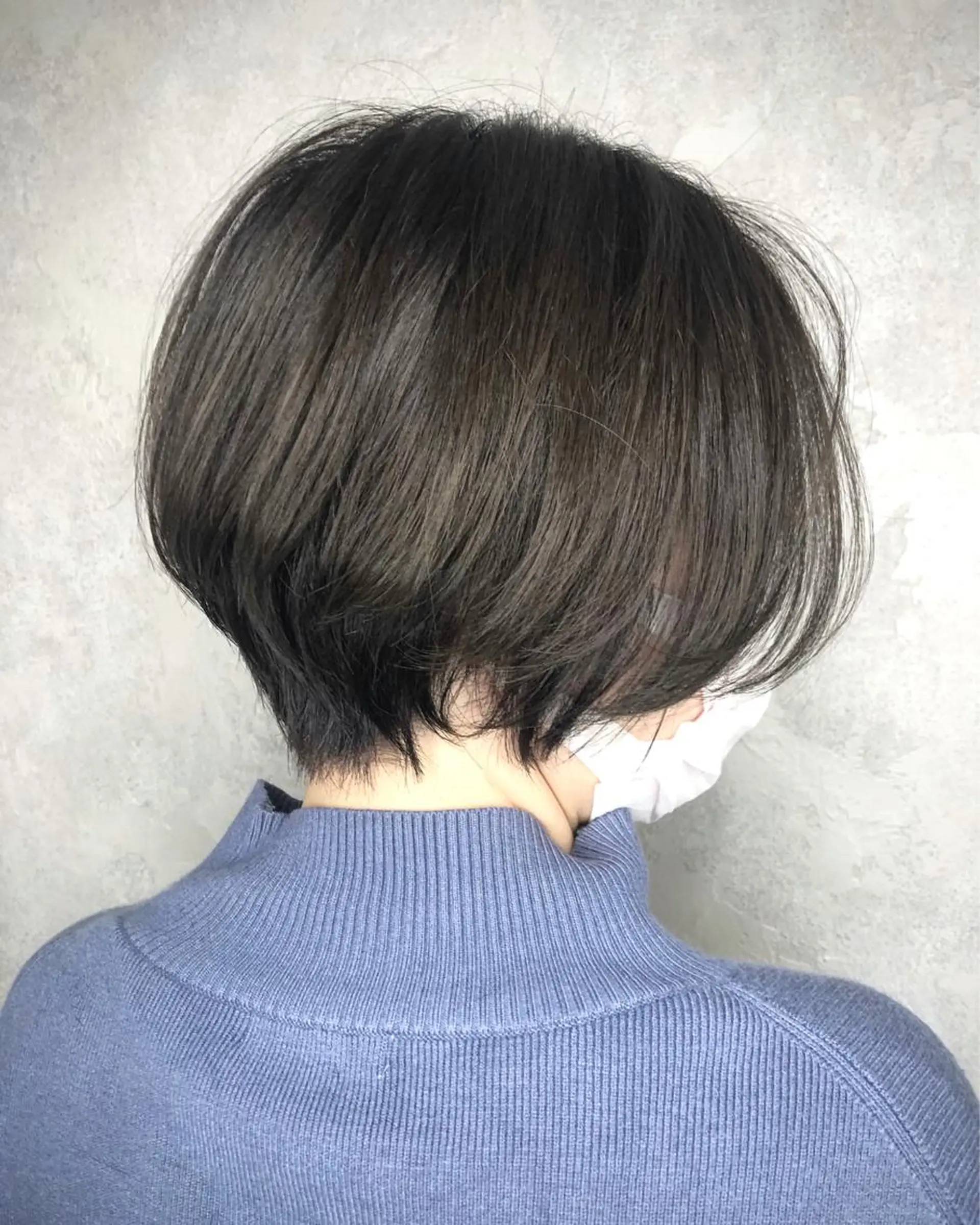 ショート ハンサムショート 韓国風ヘア ショートヘア 💗艶カラー💗 CECILのヘアスタイル