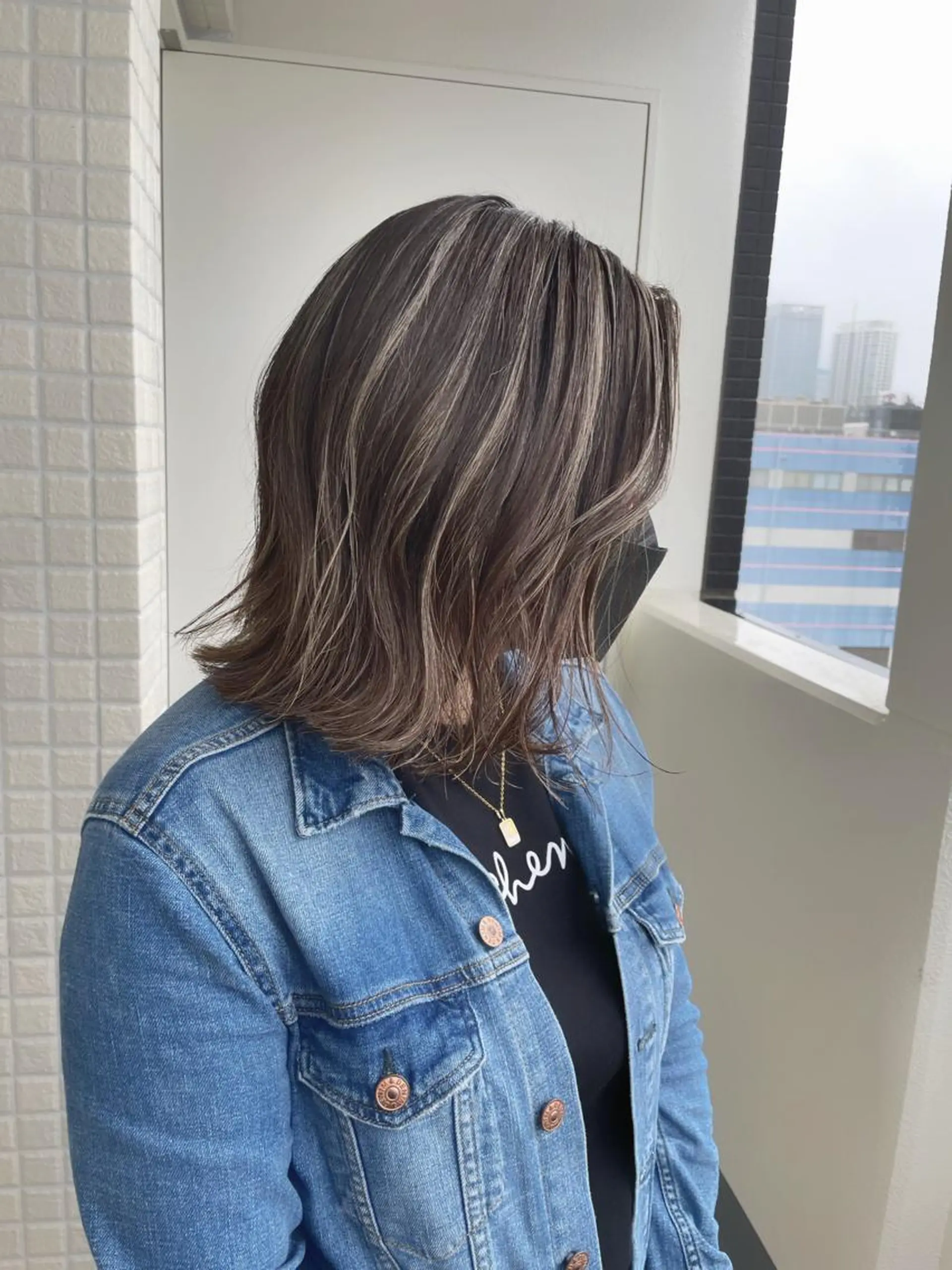 ミディアム カラー カット ヘアカラー トリートメント ヘアセット メンズ特化 パーマ/オザワのヘアスタイル