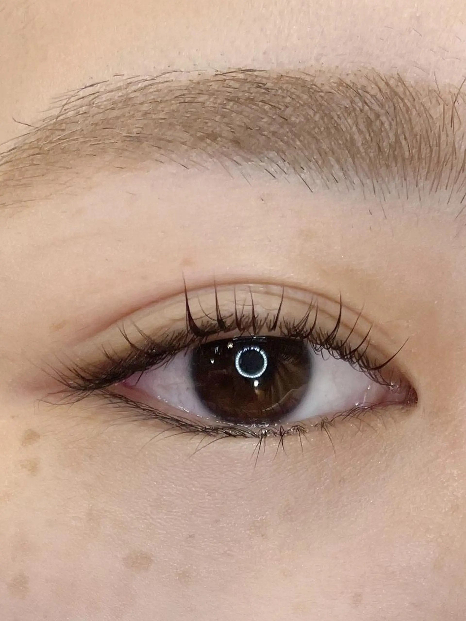 マツエク・マツパ Cカール 中野 里咲のヘアスタイル