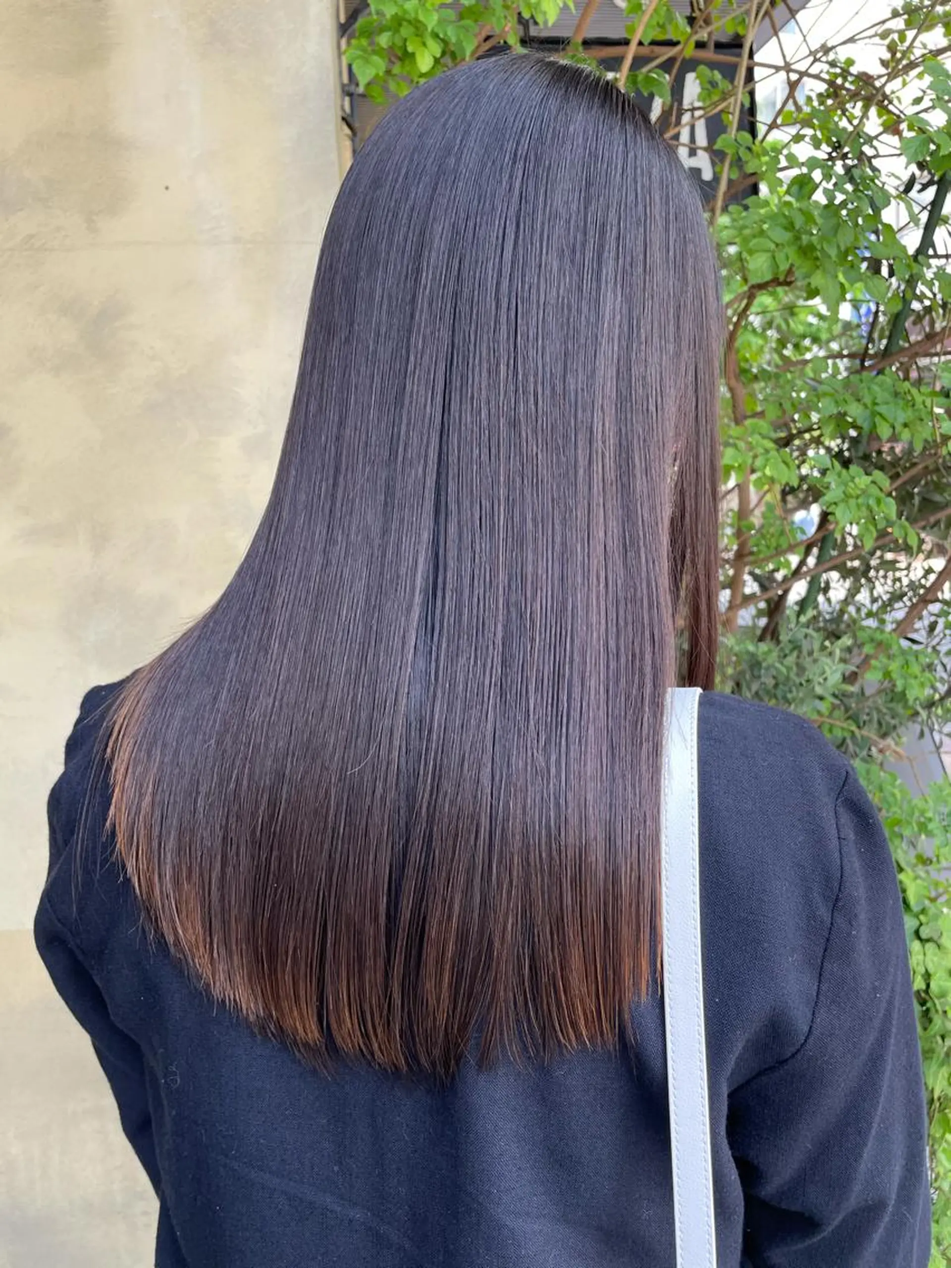 ロング ニュアンスネイル/ ボブ/まちゃこのヘアスタイル