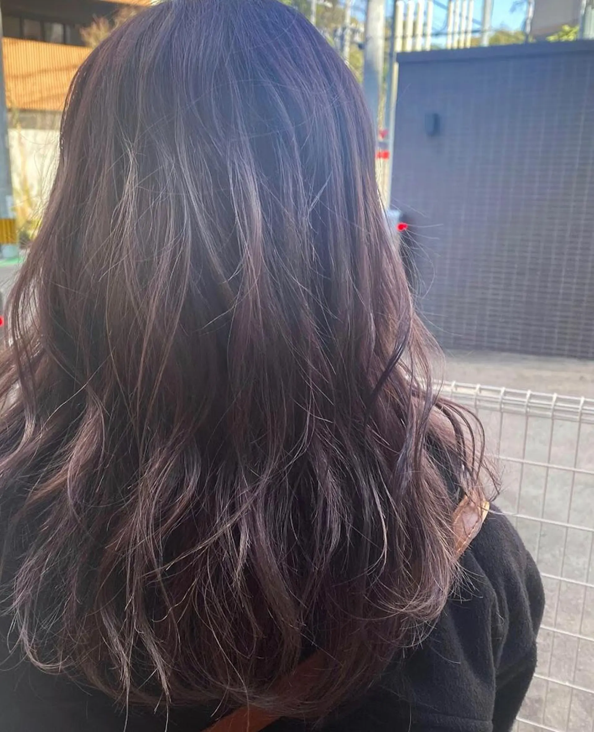 カラー 六本松航空所属・いわさき ゆずほのヘアスタイル