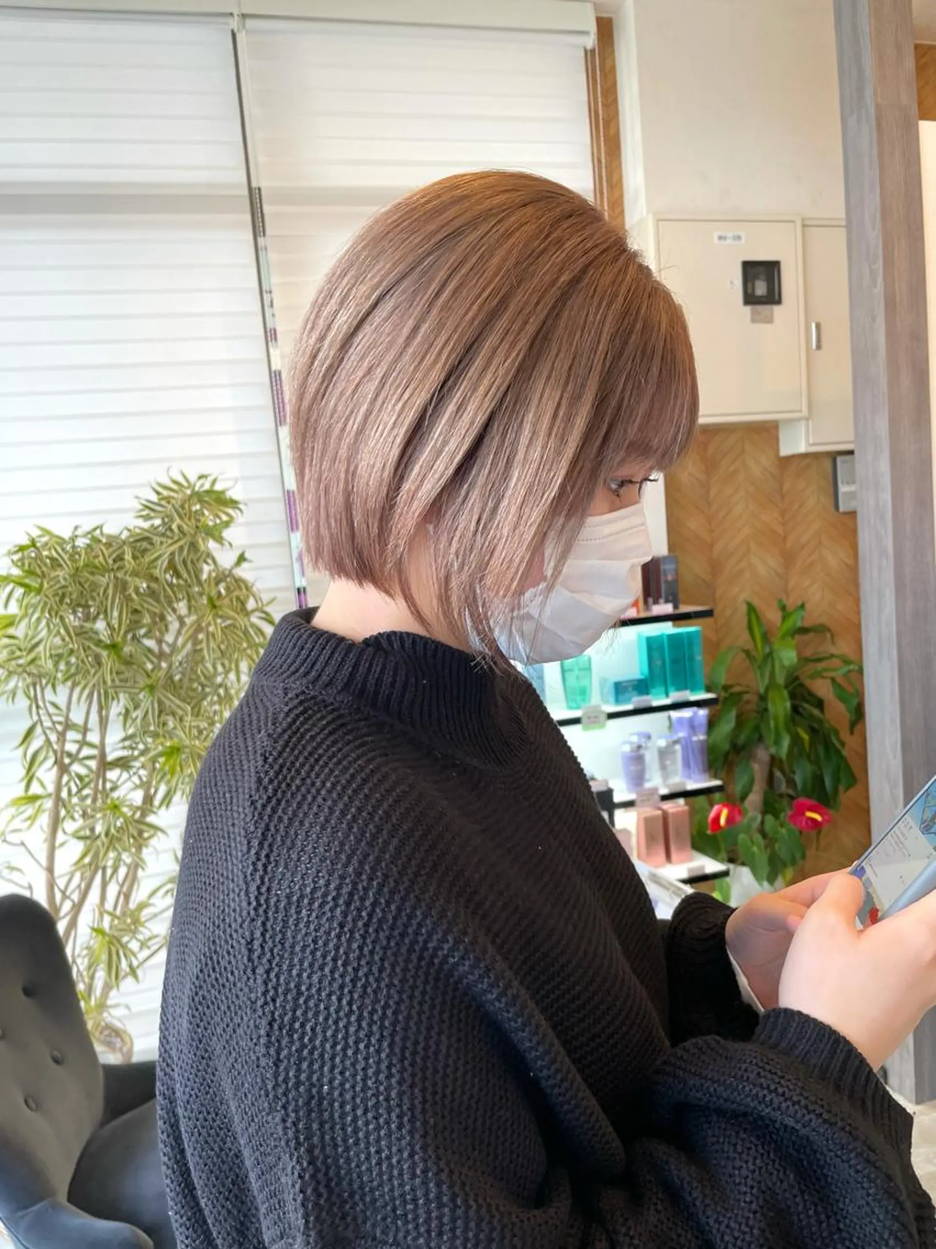 ショート カット 田中   麗彩也のヘアスタイル